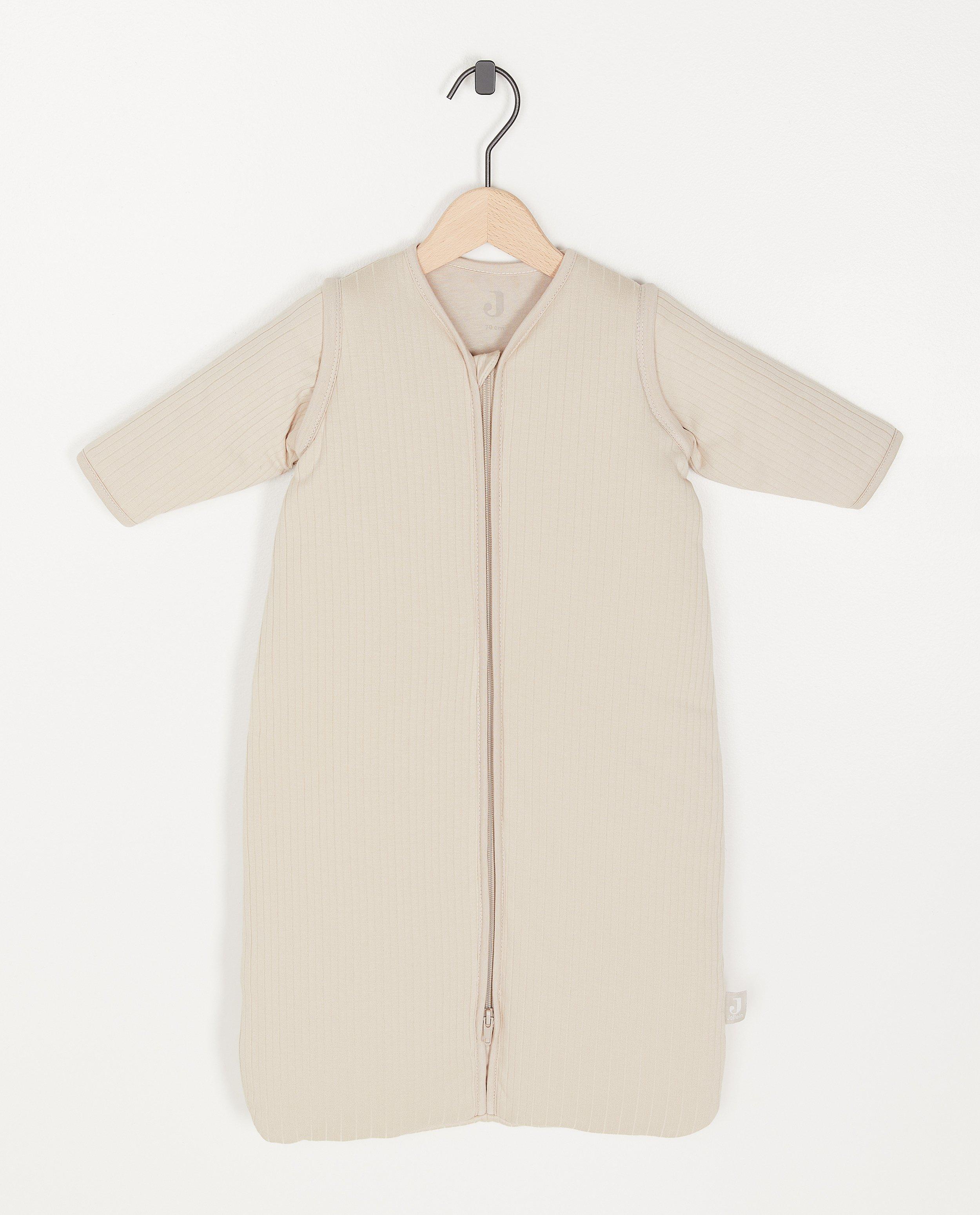 Beige slaapzak Jollein - 70 cm - met rib - Jollein