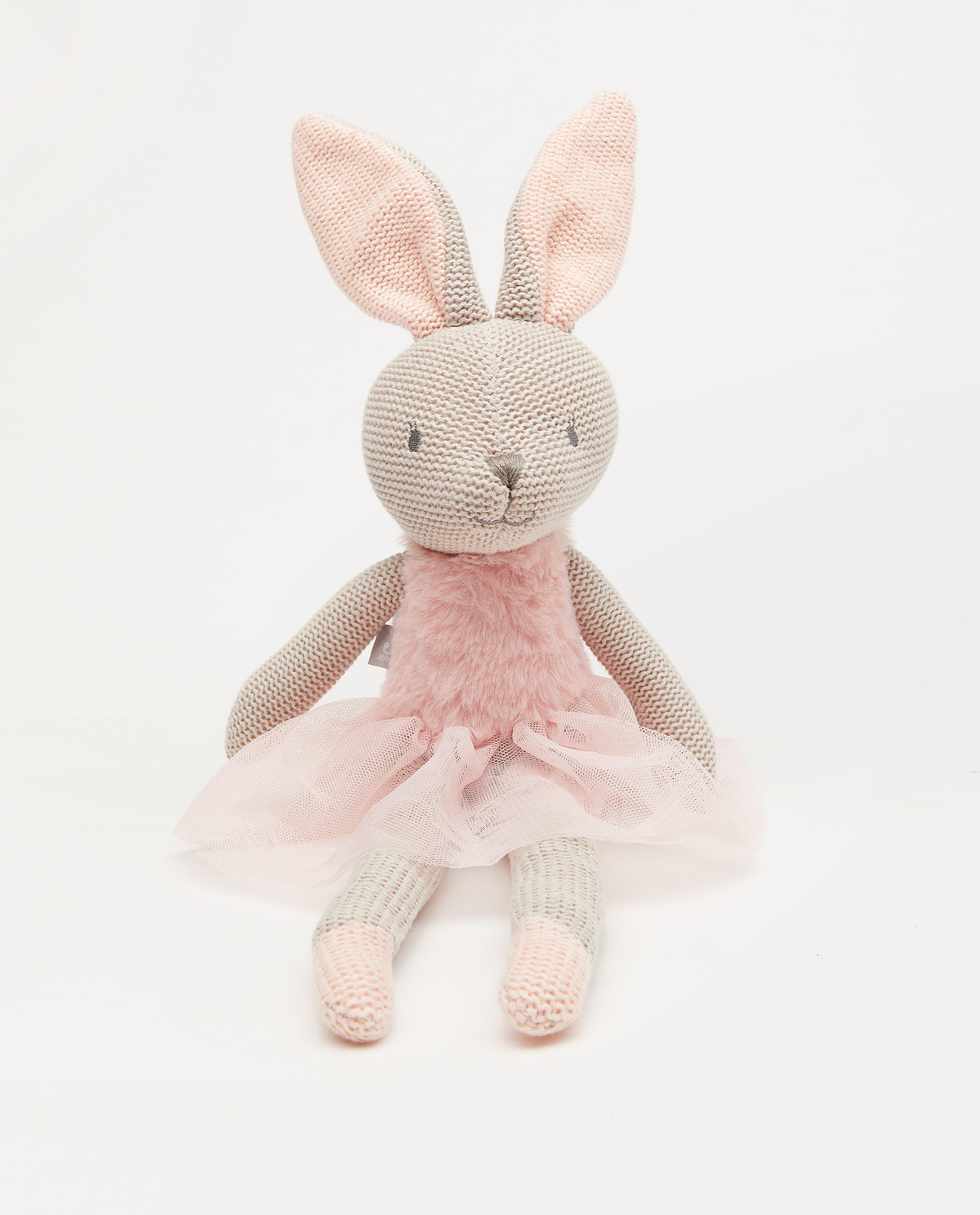 Lapin en peluche Jolla Jollein - gris - Jollein