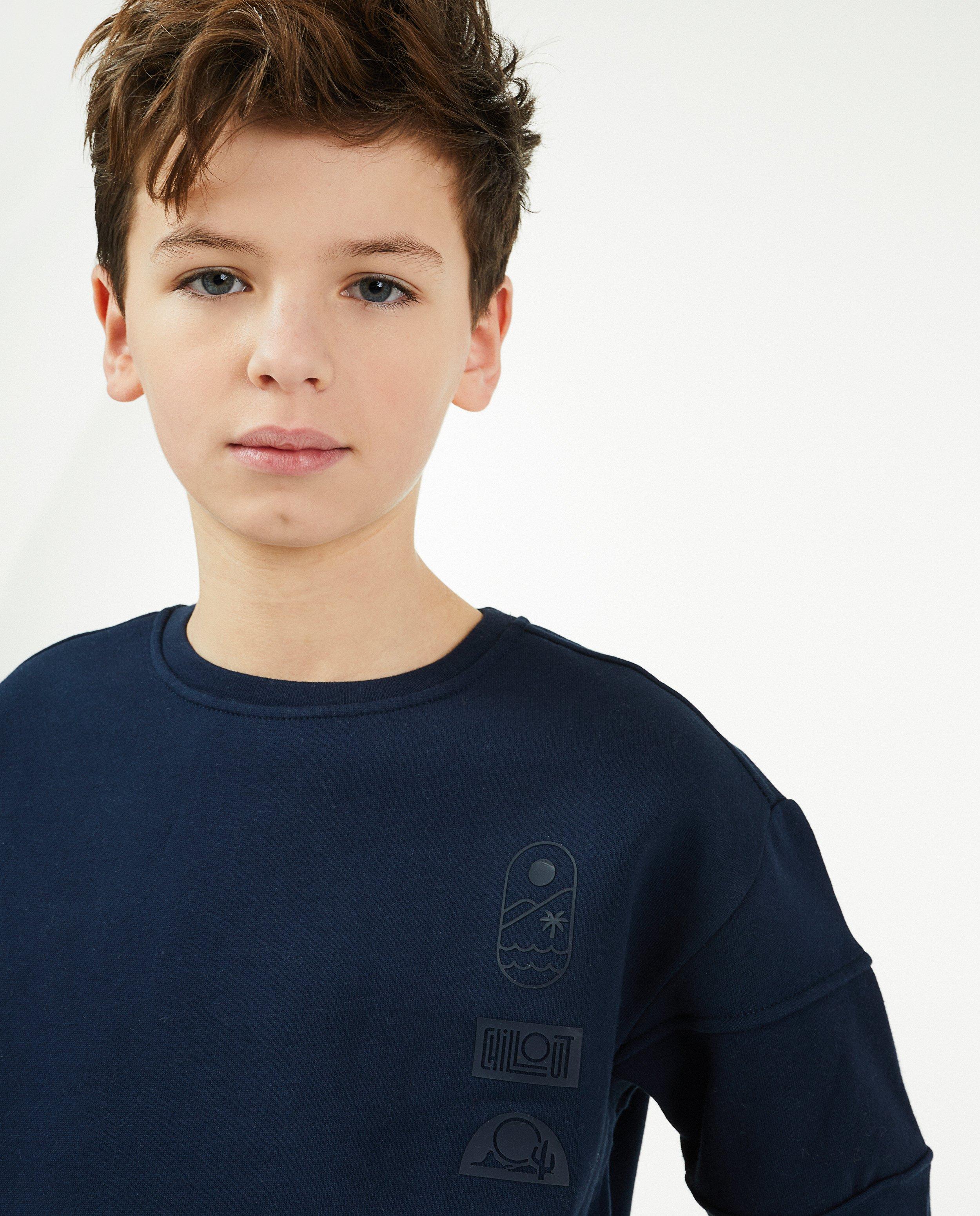Sweaters - Blauwe sweater Campus 12