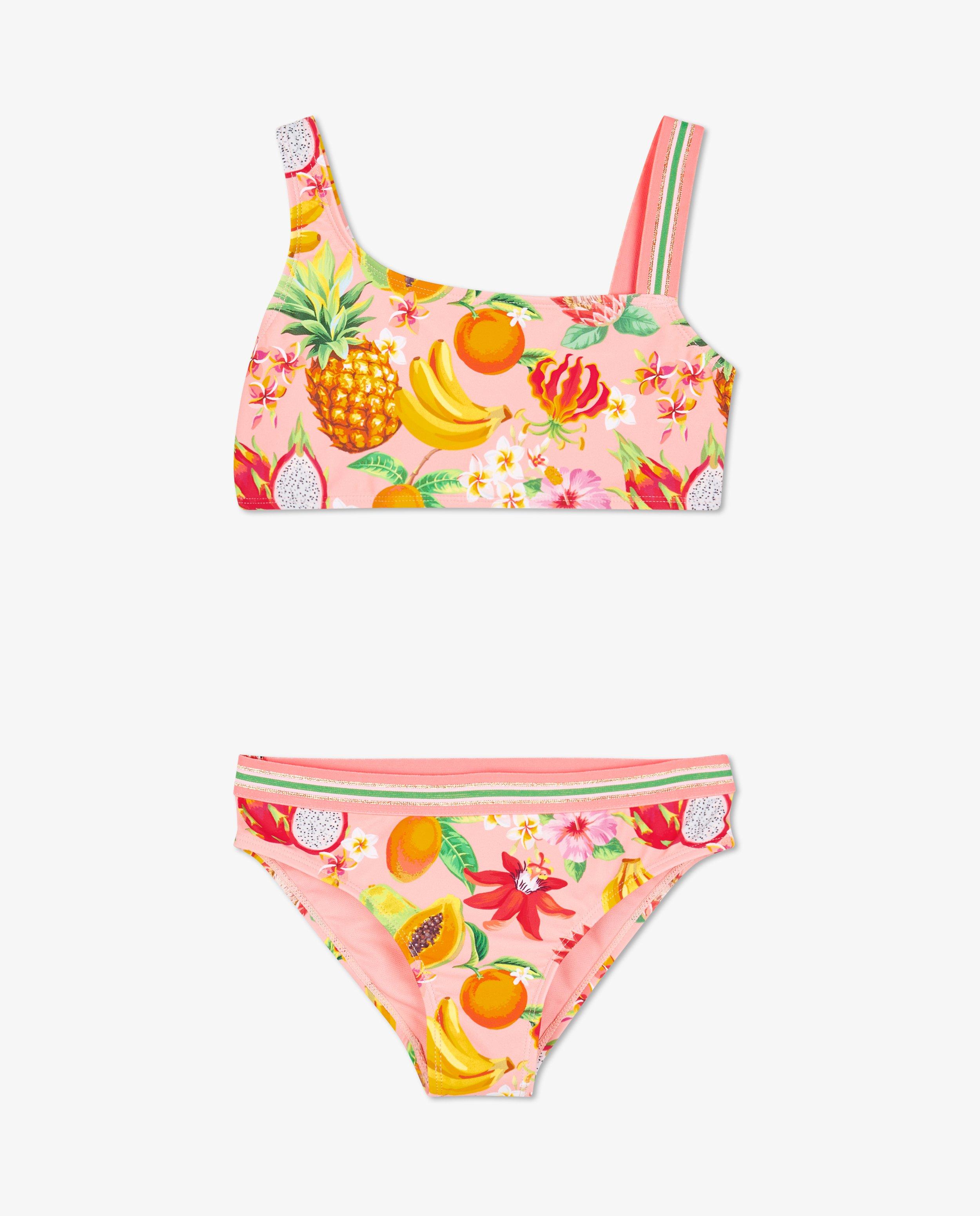 Roze bikini met print - null - Fish & Chips
