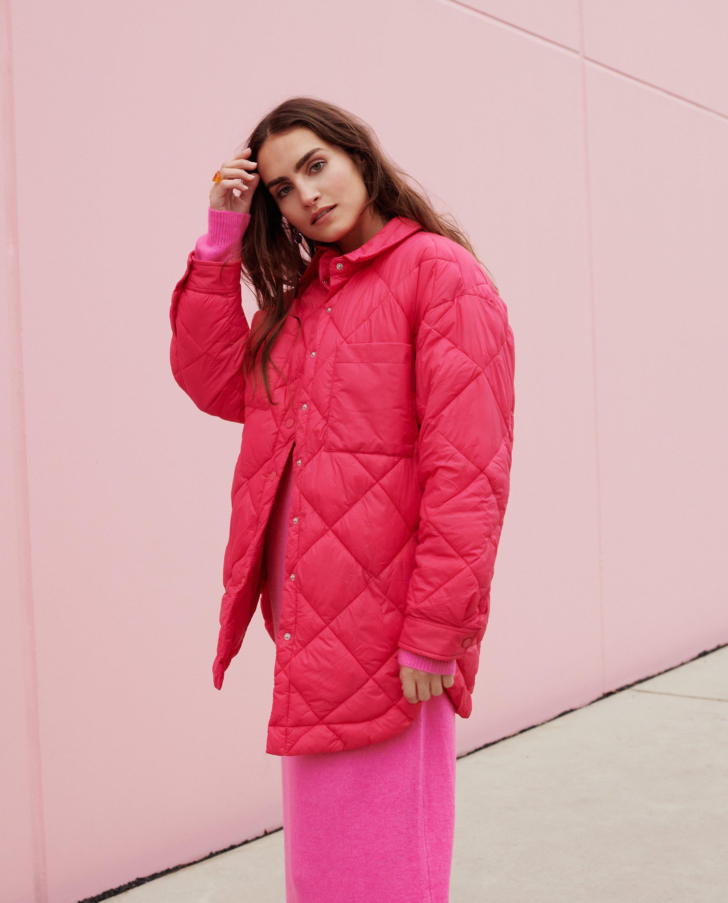Quilted jasje in donkerblauw - null - Sora
