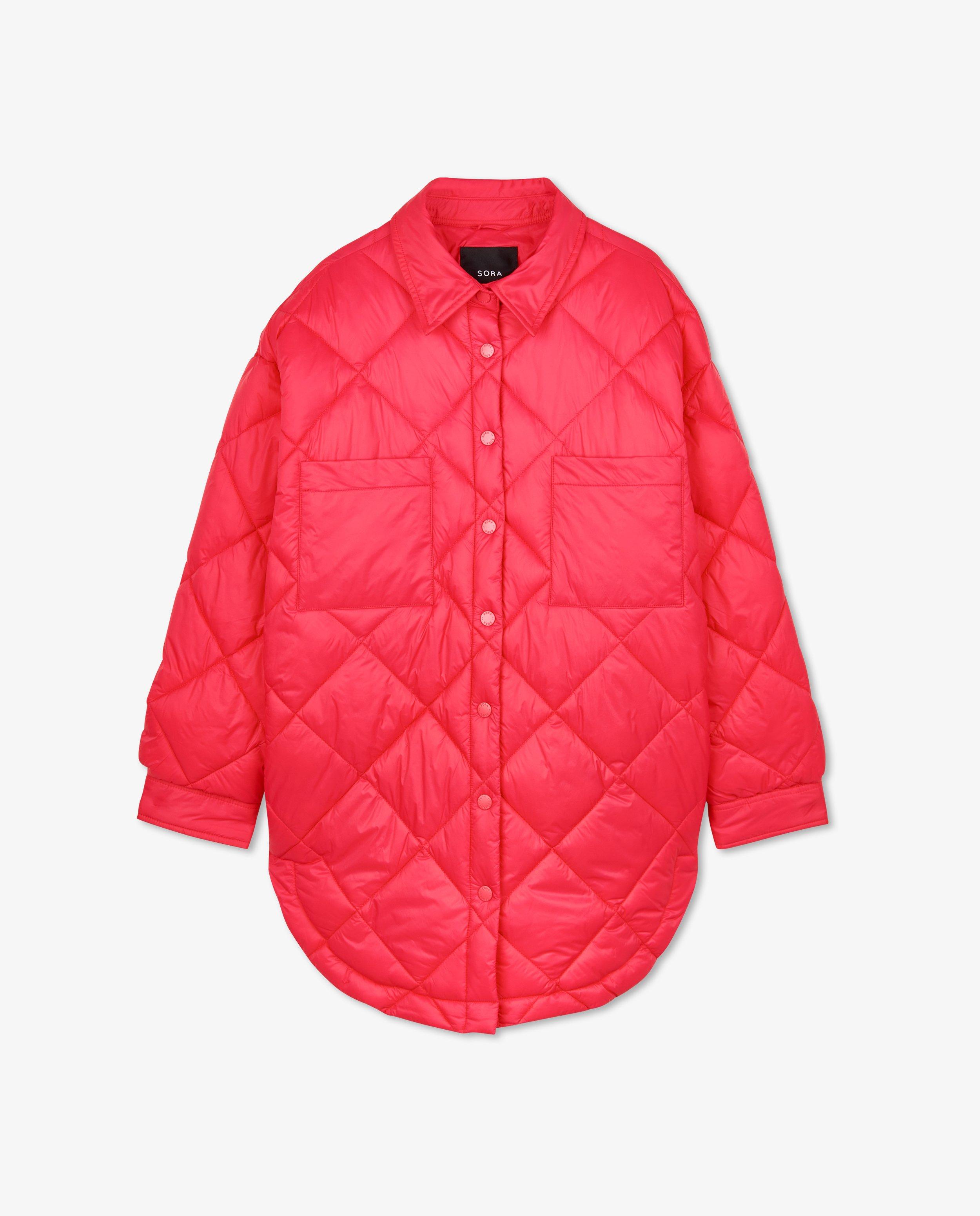 Zomerjassen - Quilted jasje in fuchsia