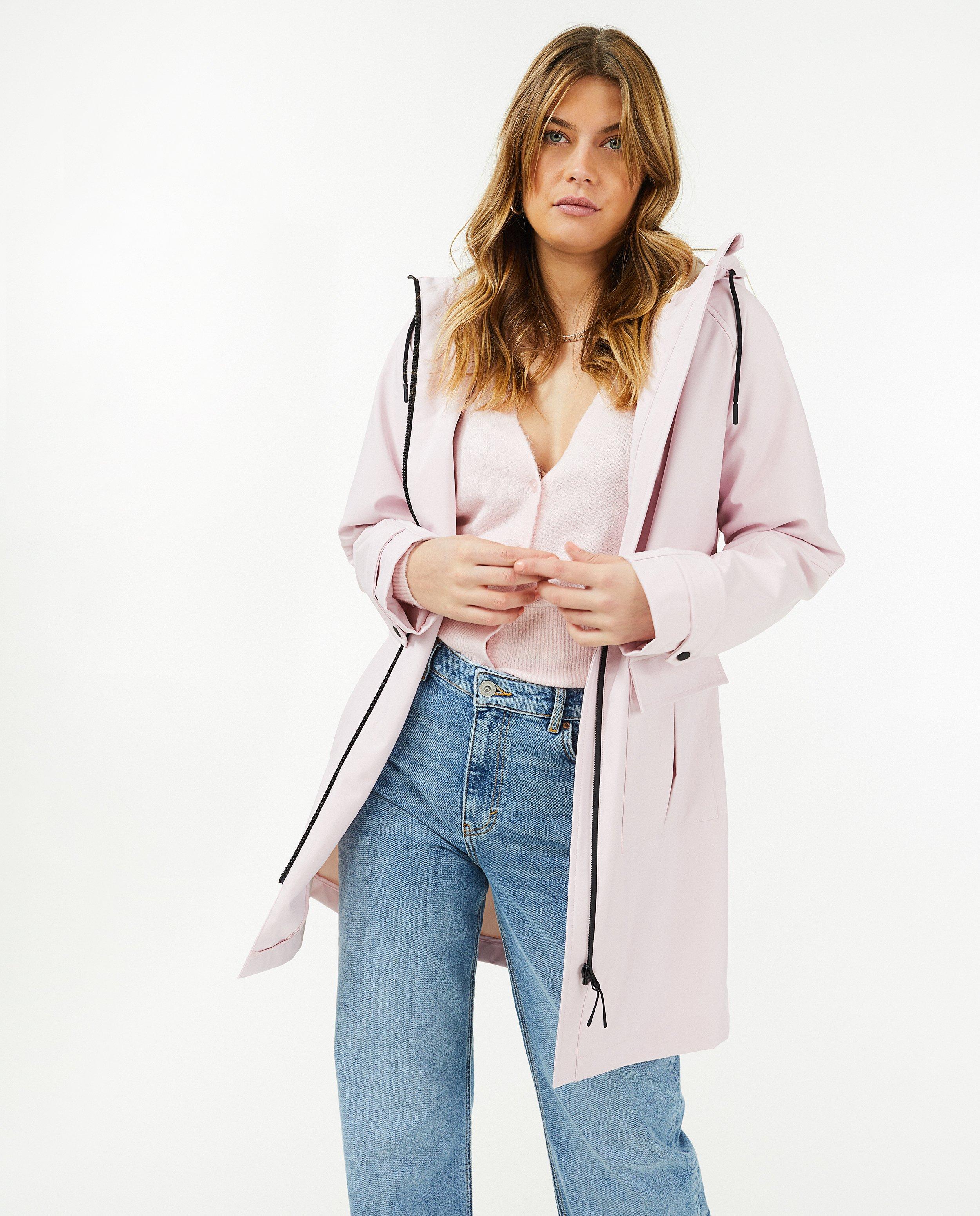 Imperm&eacute;able rose Sora - D&eacute;tails du produit - rose clair - image num&eacute;ro 1