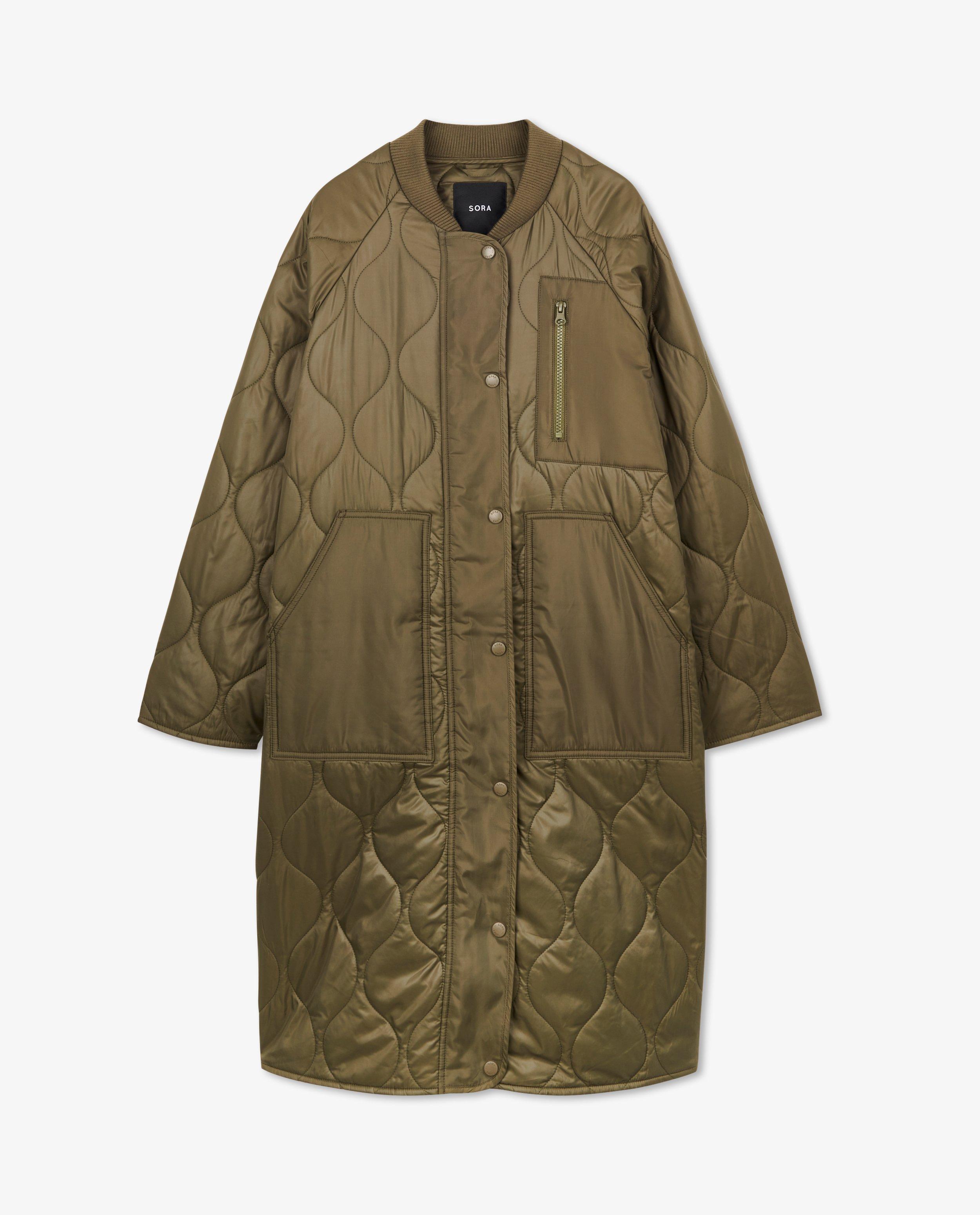 Manteaux d'été - Veste matelassée écrue Sora