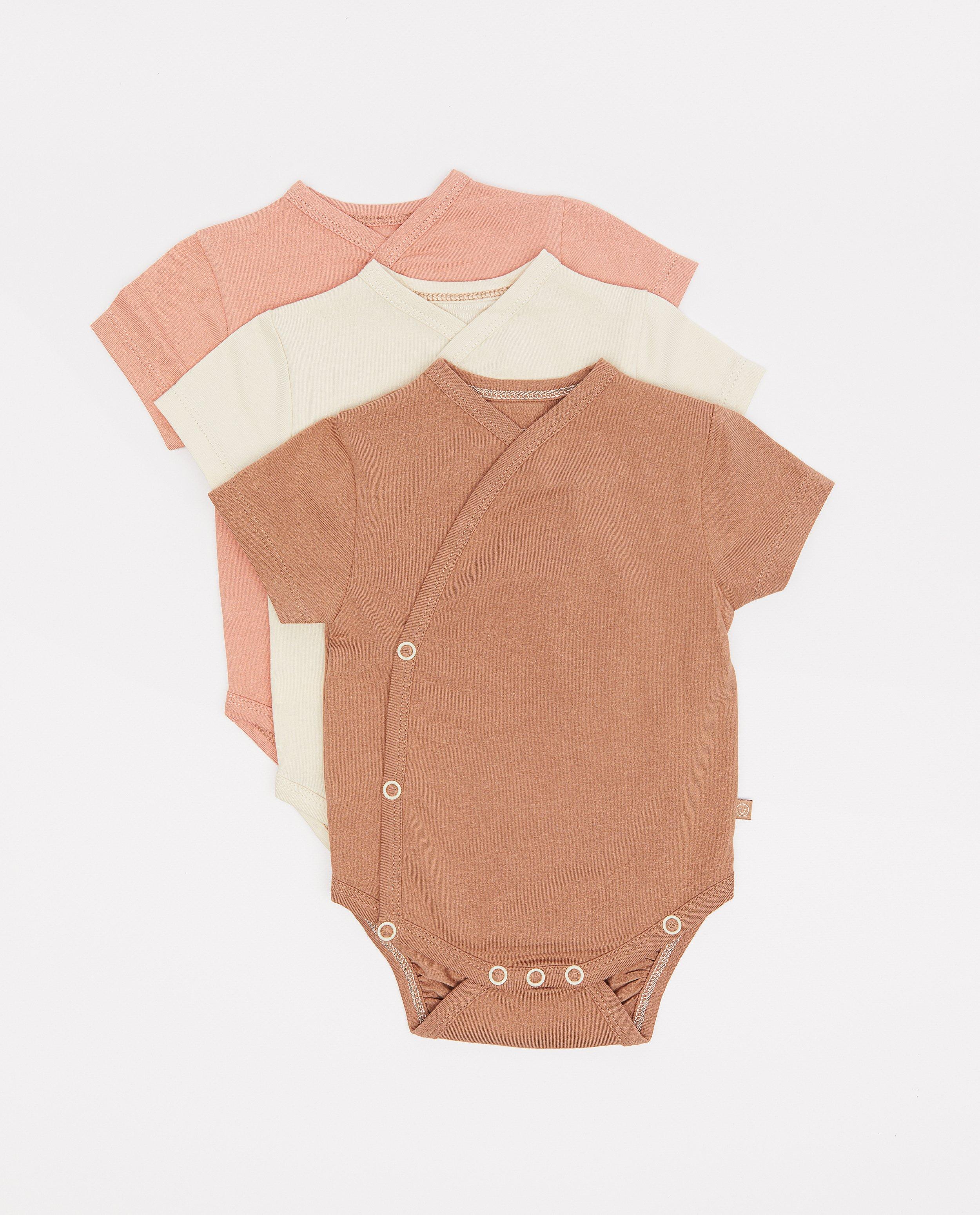 Lot de 3 bodys croisés - null - Cuddles and Smiles