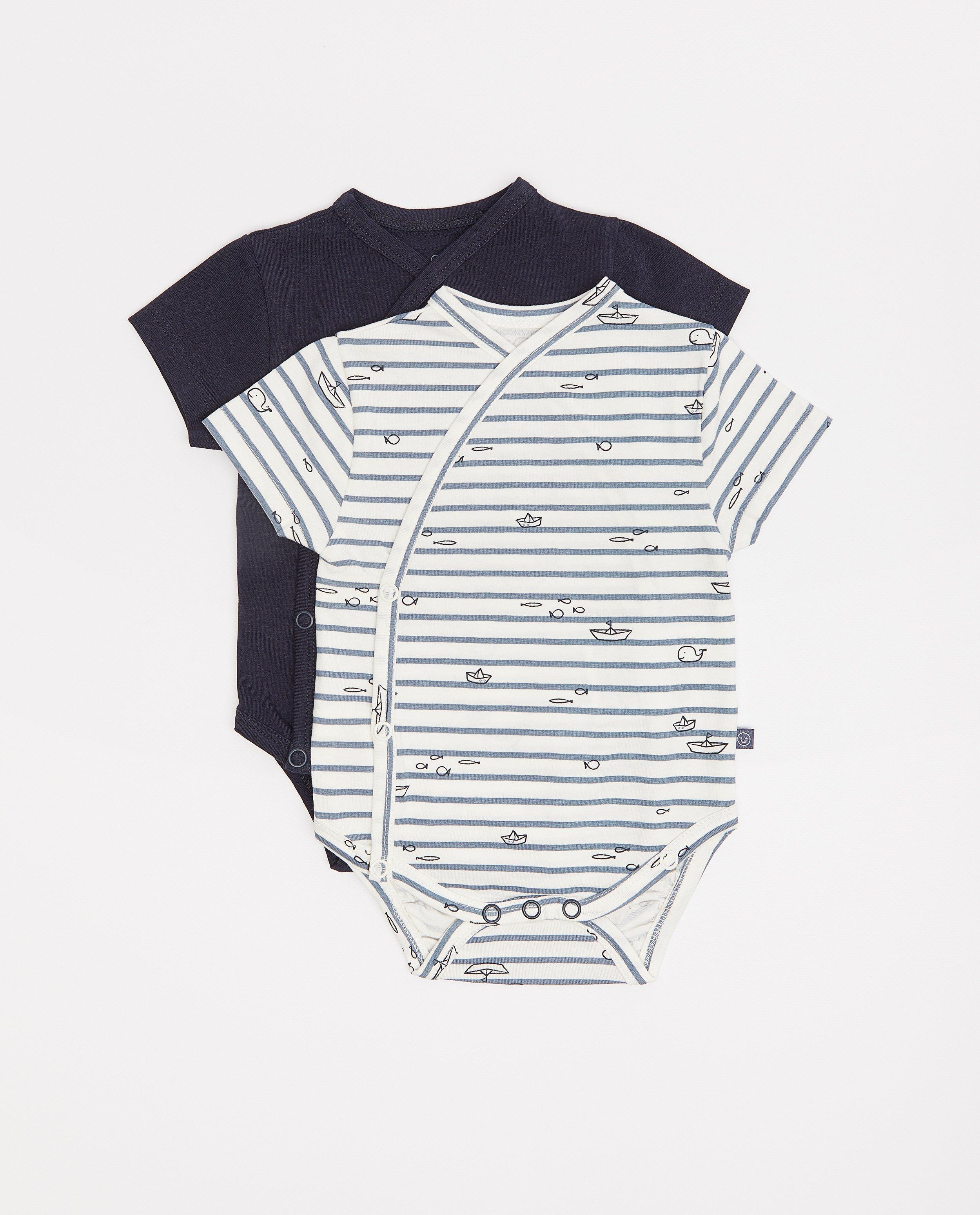 Lot de 2 bodys croisés - null - Cuddles and Smiles