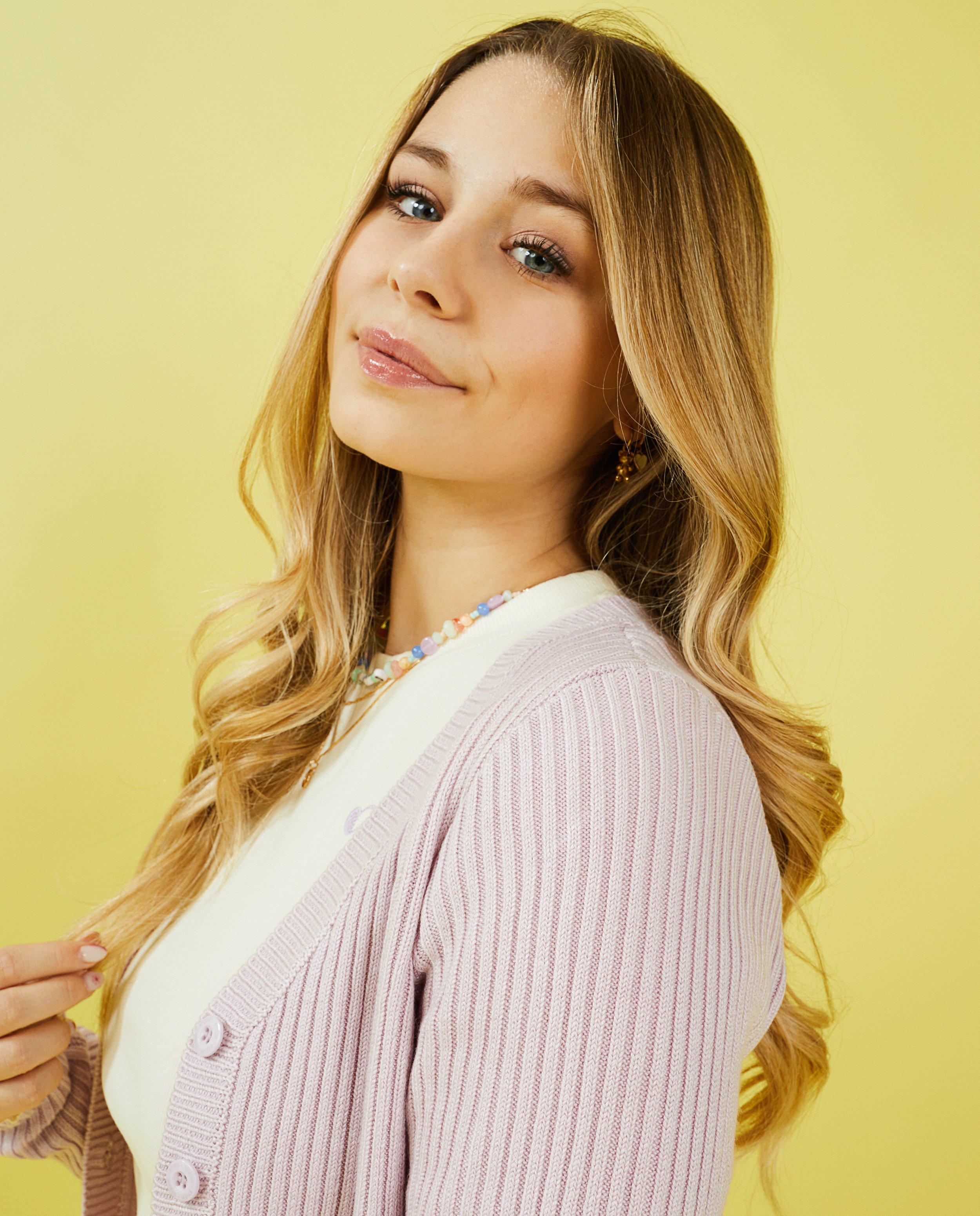 Cardigan - Lila cardigan Steffi x Stien