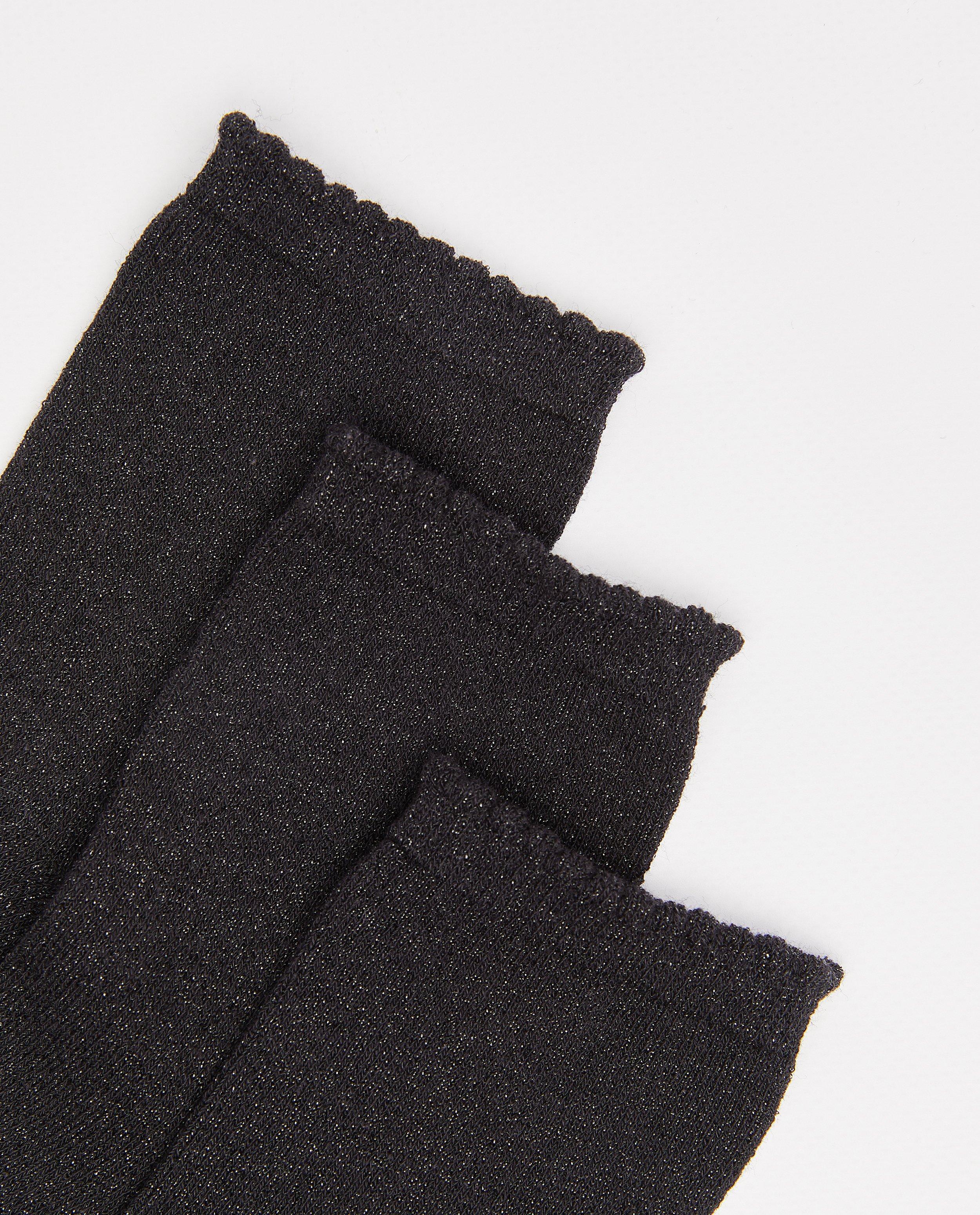 Chaussettes - Chaussettes avec fil métallisé Pieces