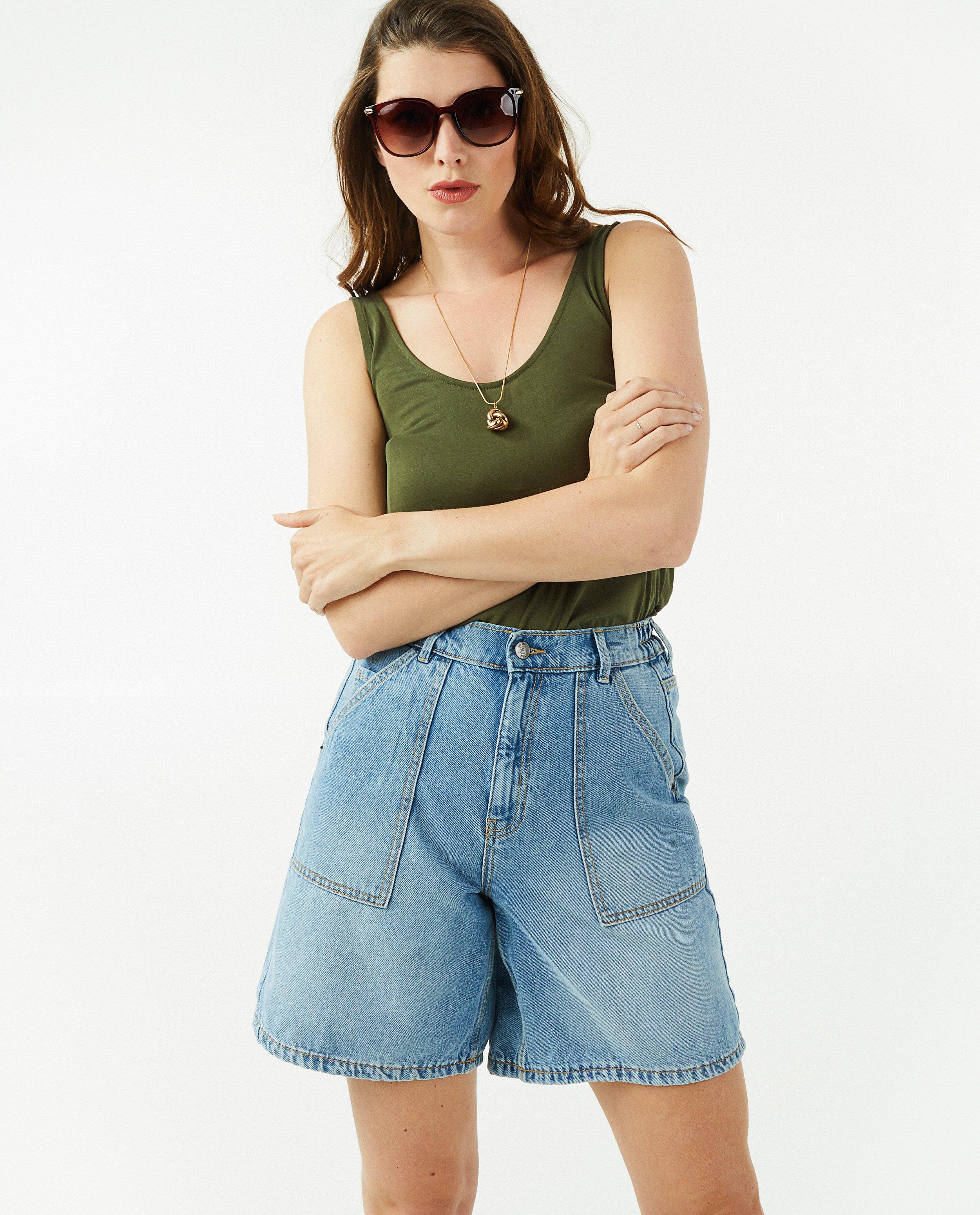 T-shirts - Roze top Pieces
