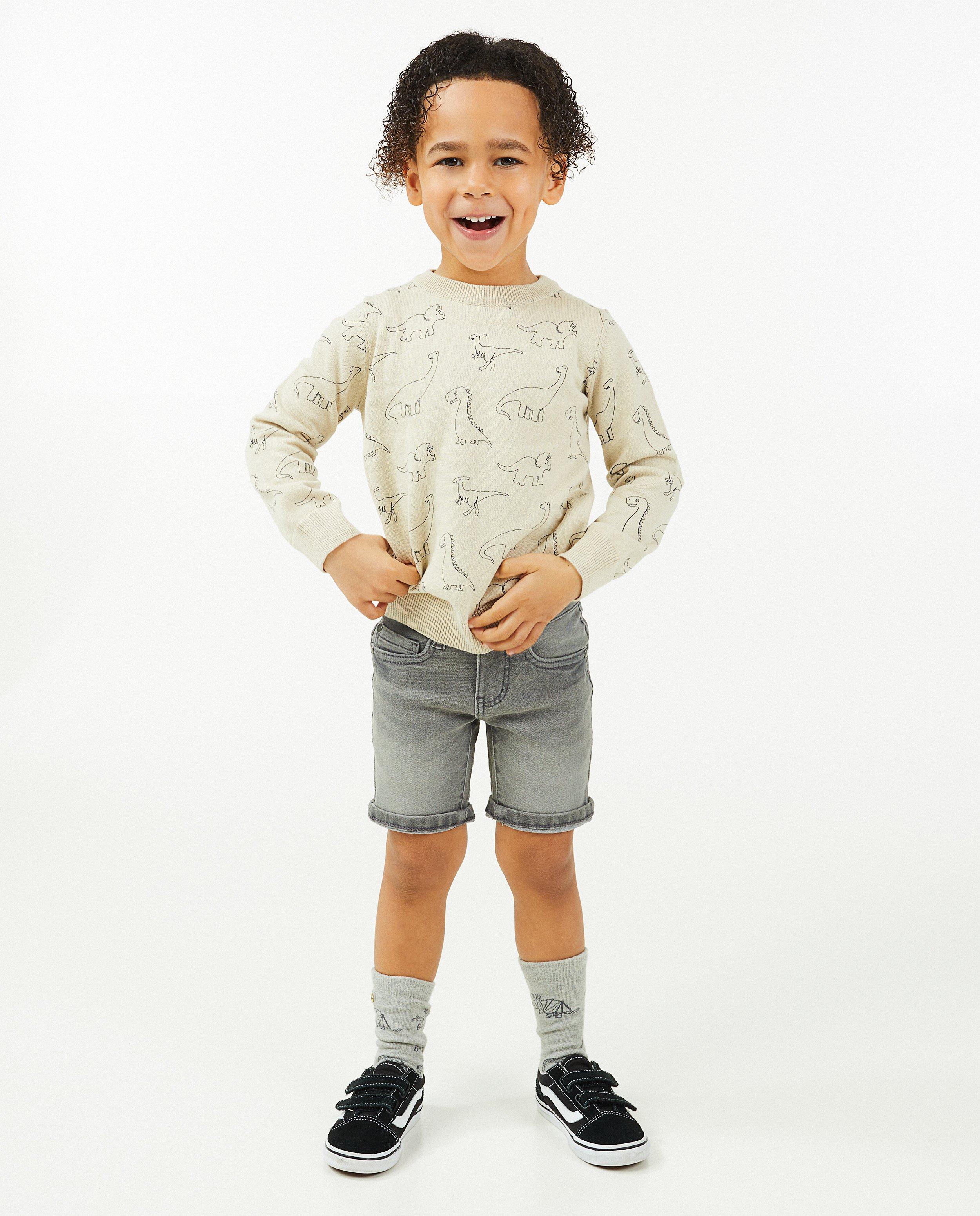 Ecru trui met print BESTies - null - Besties