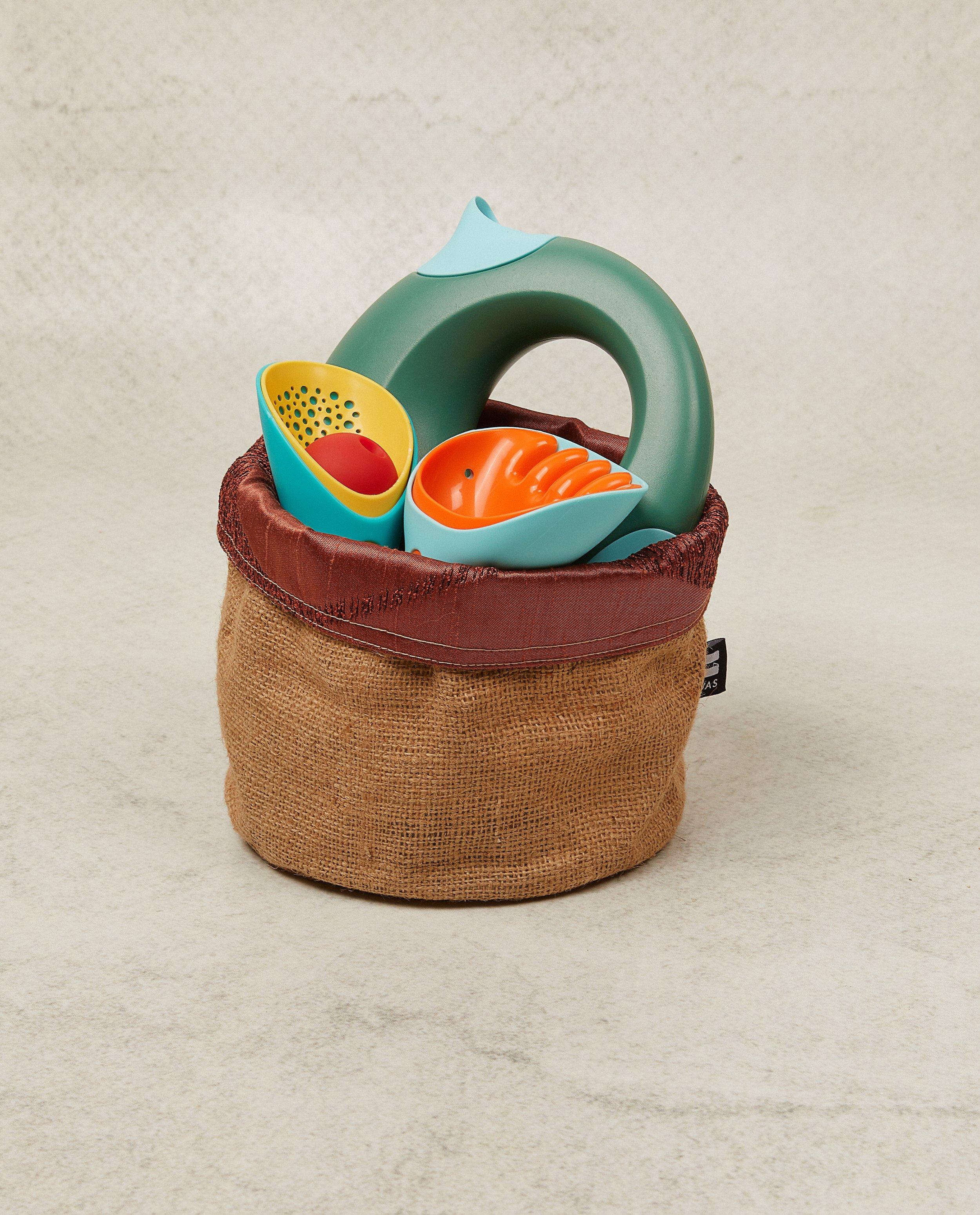 Cadeaux - Corbeille à pain en sacs de café IWAS