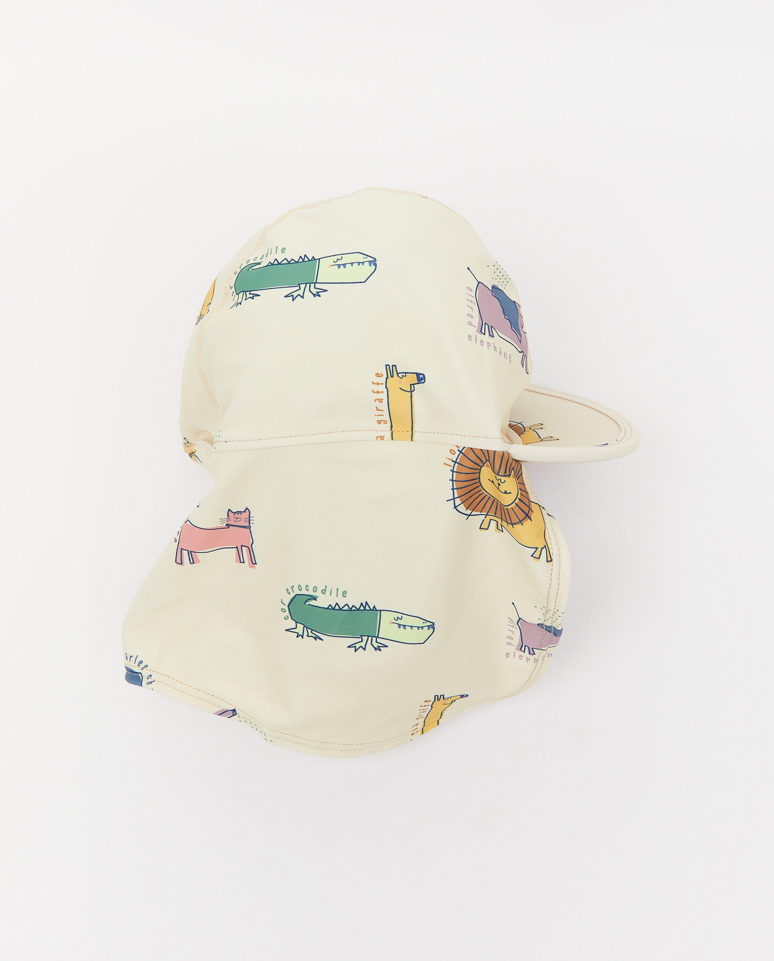 Breigoed - Zonnepetje met dierenprint