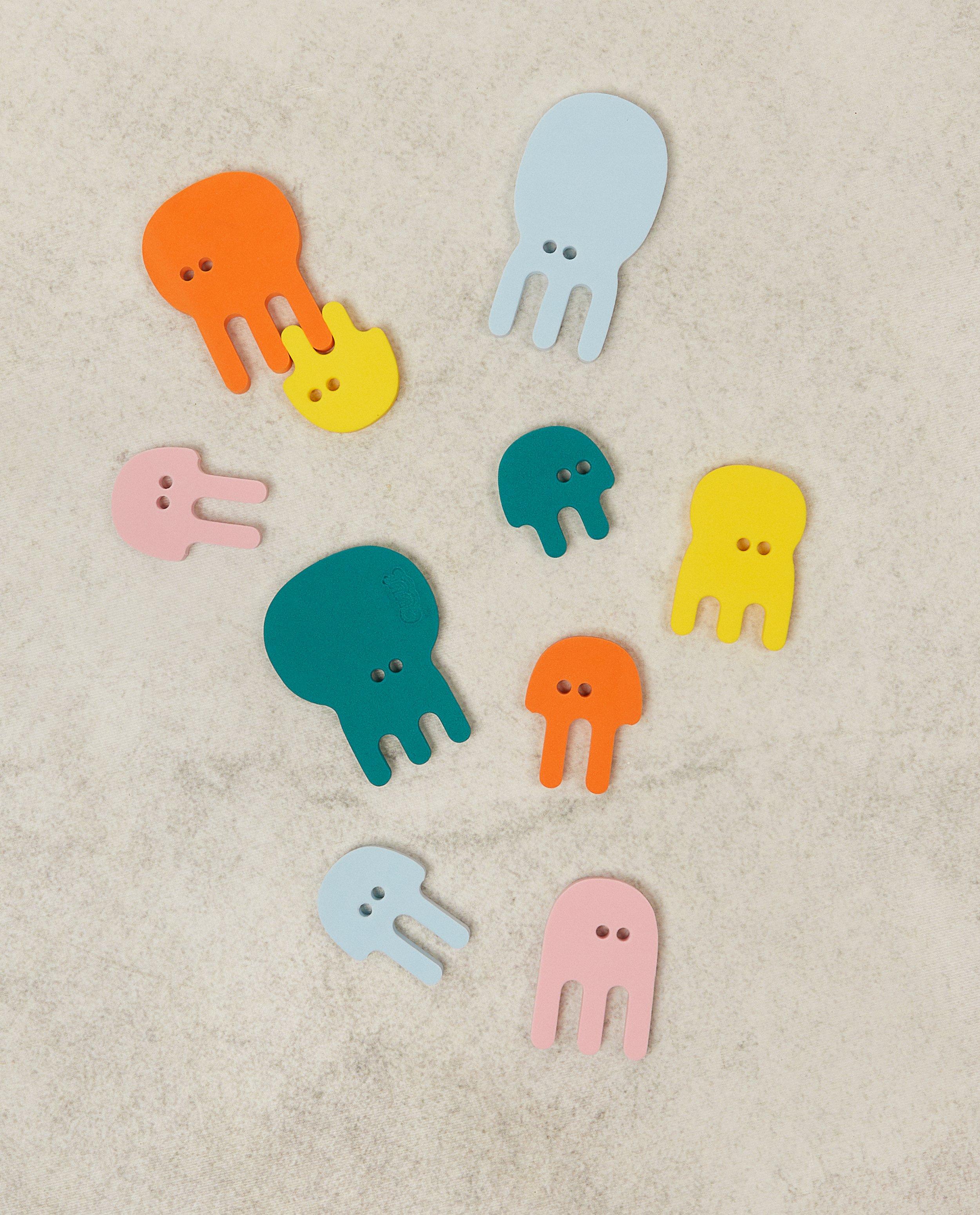 Cadeaux - Puzzle pour le bain en forme de méduses Quutopia