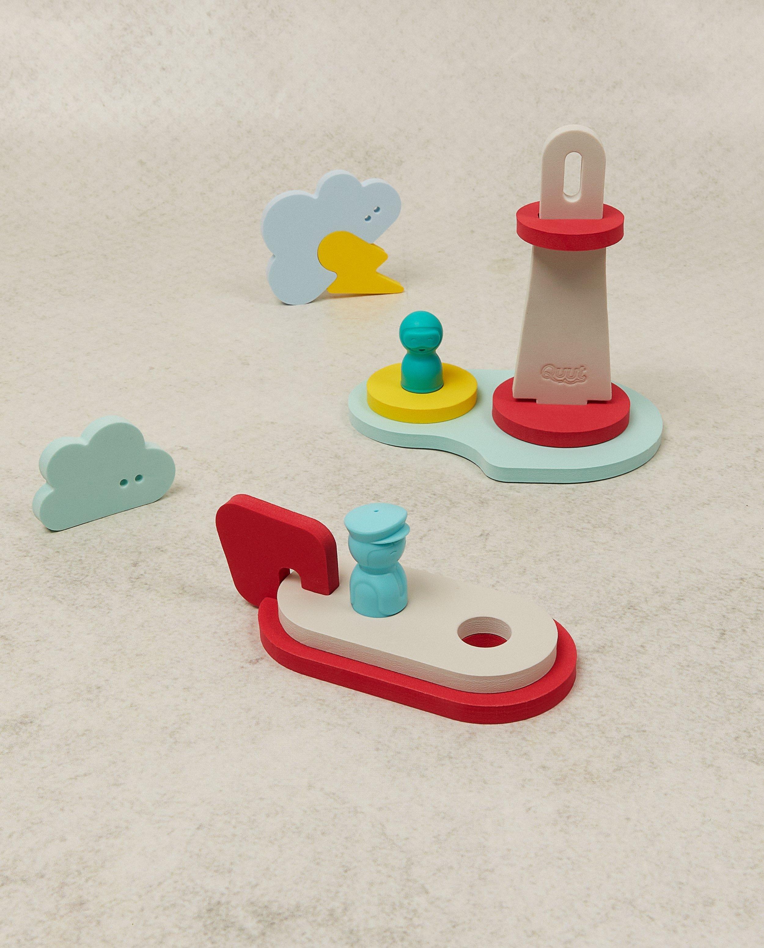 Cadeaux - Puzzle pour le bain en forme d’île Quutopia
