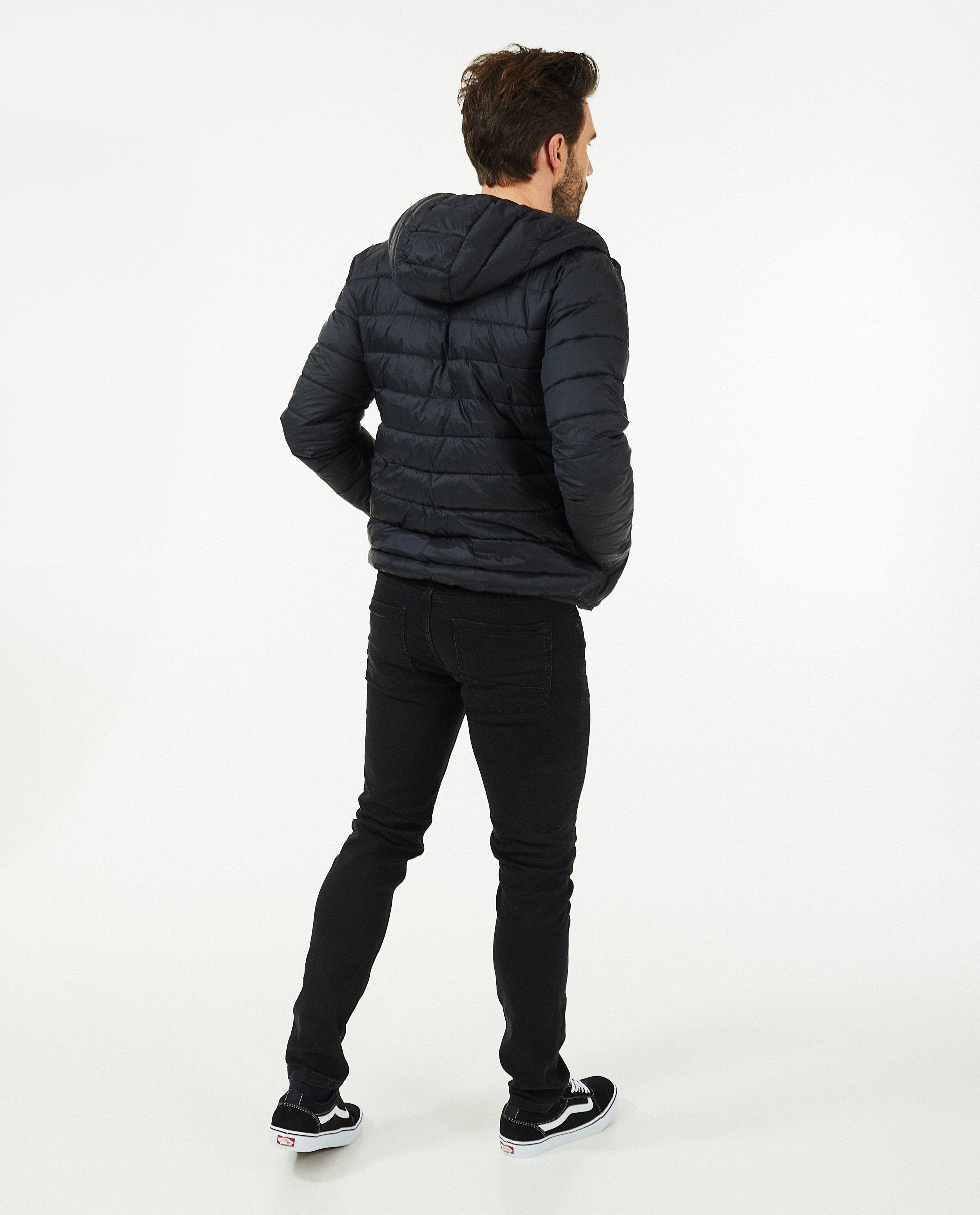 100% gerecycleerde jas, heren - Product Detail - donkergrijs - afbeelding nummer 3