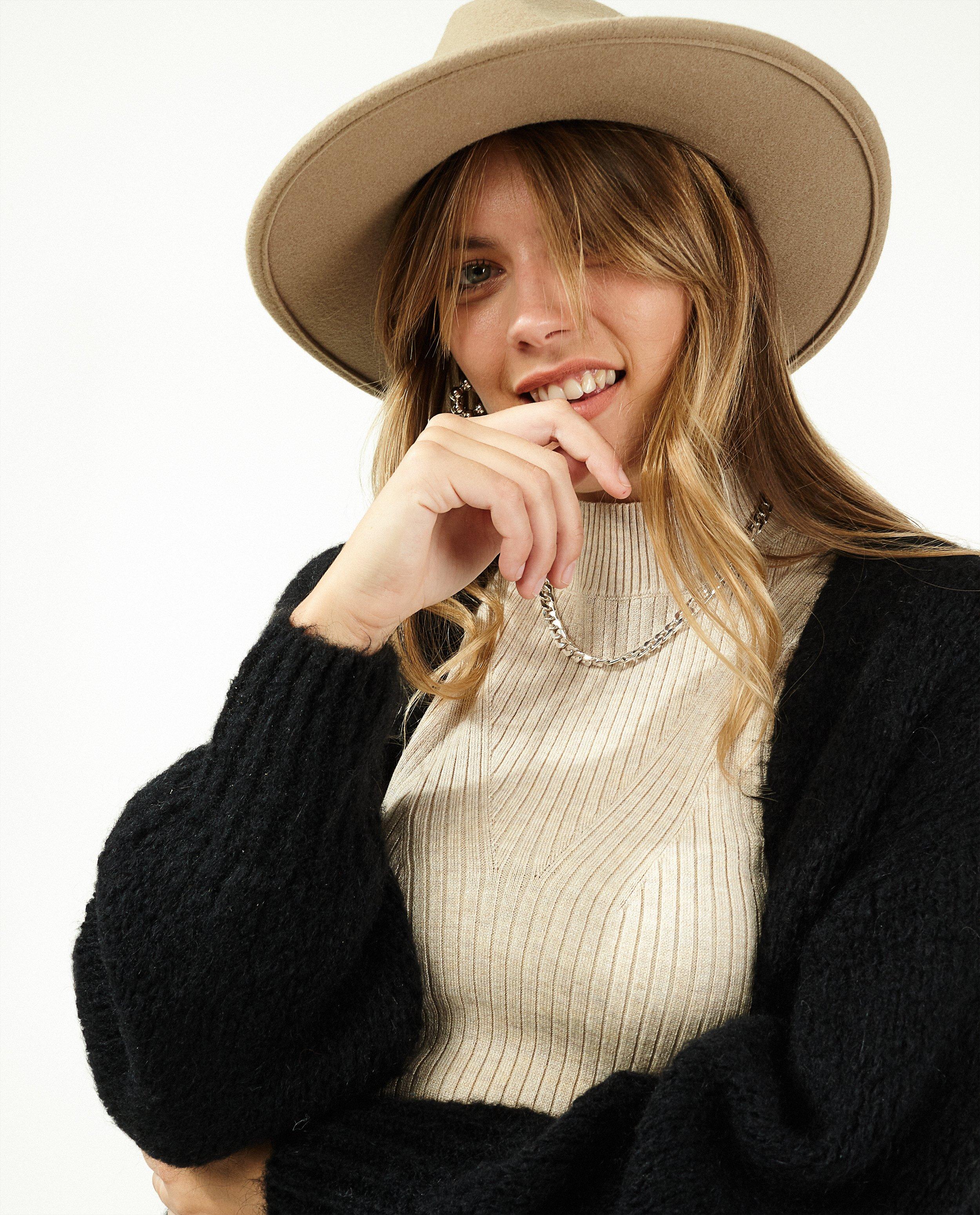 Lange cardigan in zwart - Yes People - Ella Italia