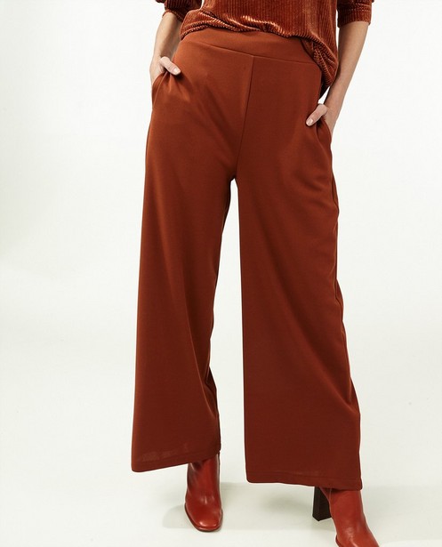Pantalons - Pantalon rouge Ella Italia