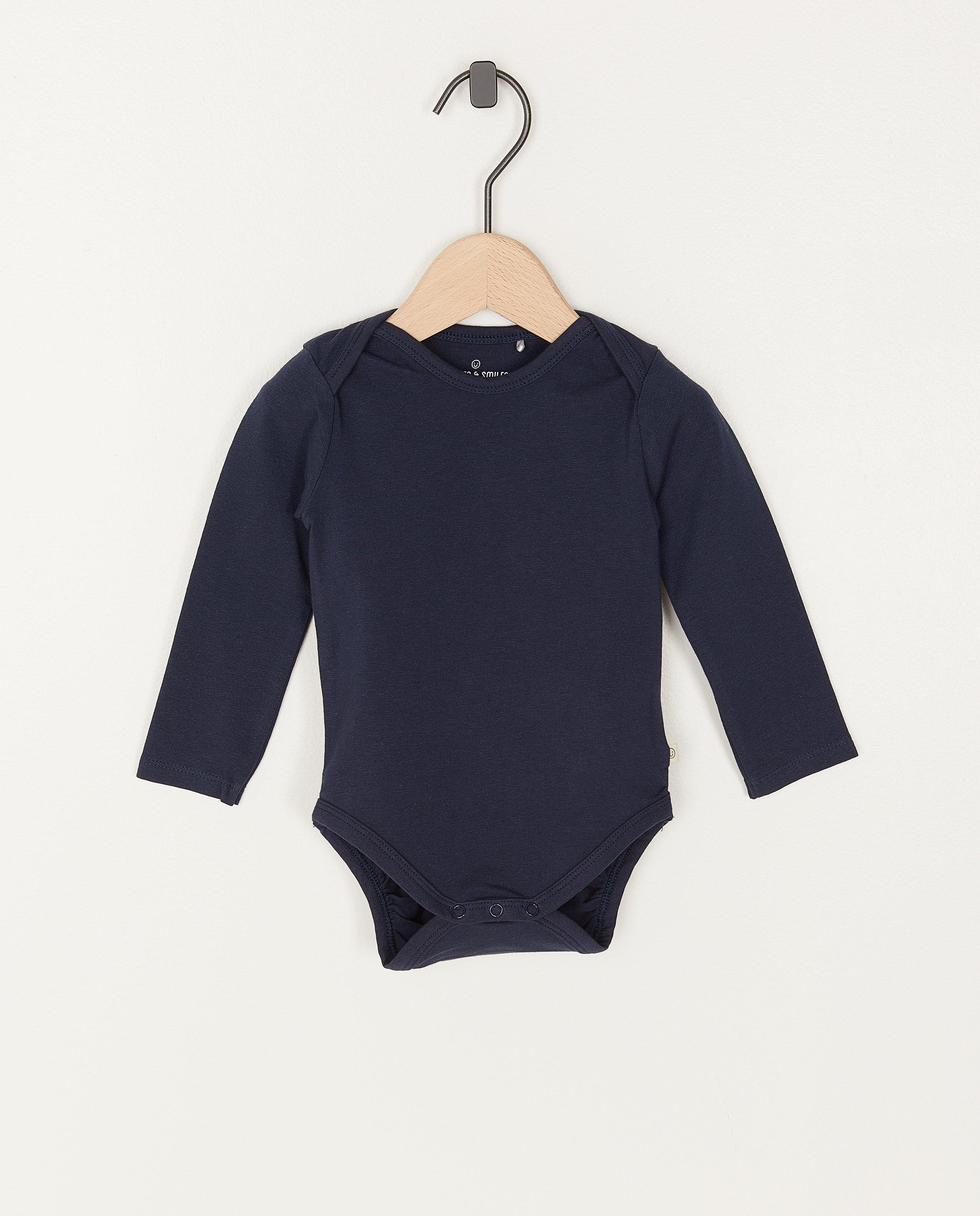 Bruine romper van biokatoen - Product Detail - donkerblauw - afbeelding nummer 1
