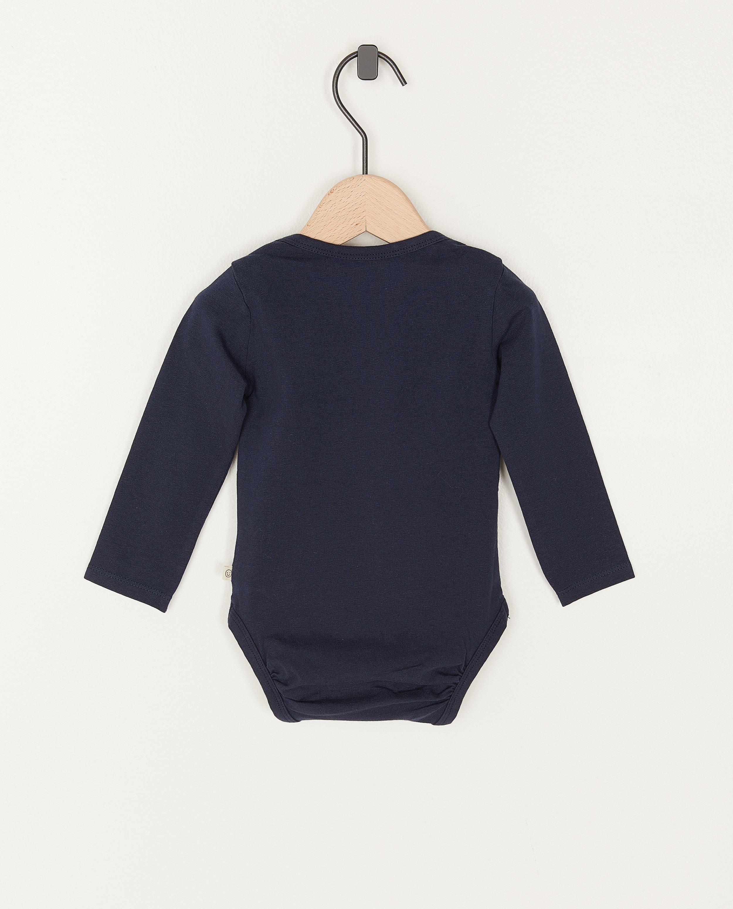 Bruine romper van biokatoen - Product Detail - donkerblauw - afbeelding nummer 2