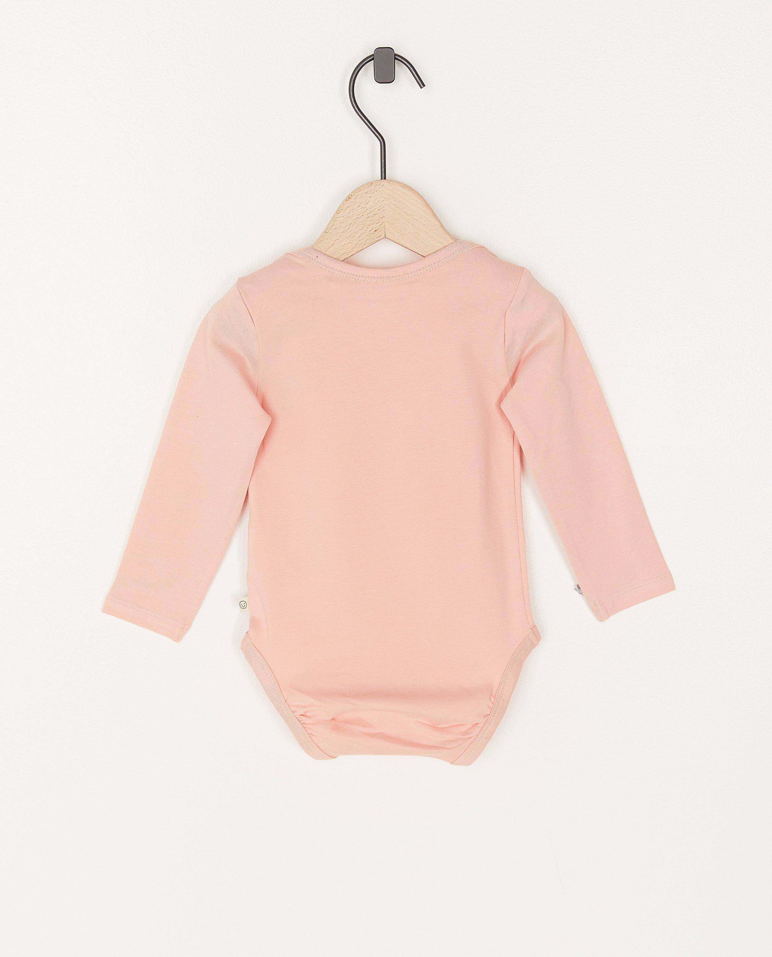 Onesies - Body rose en coton bio