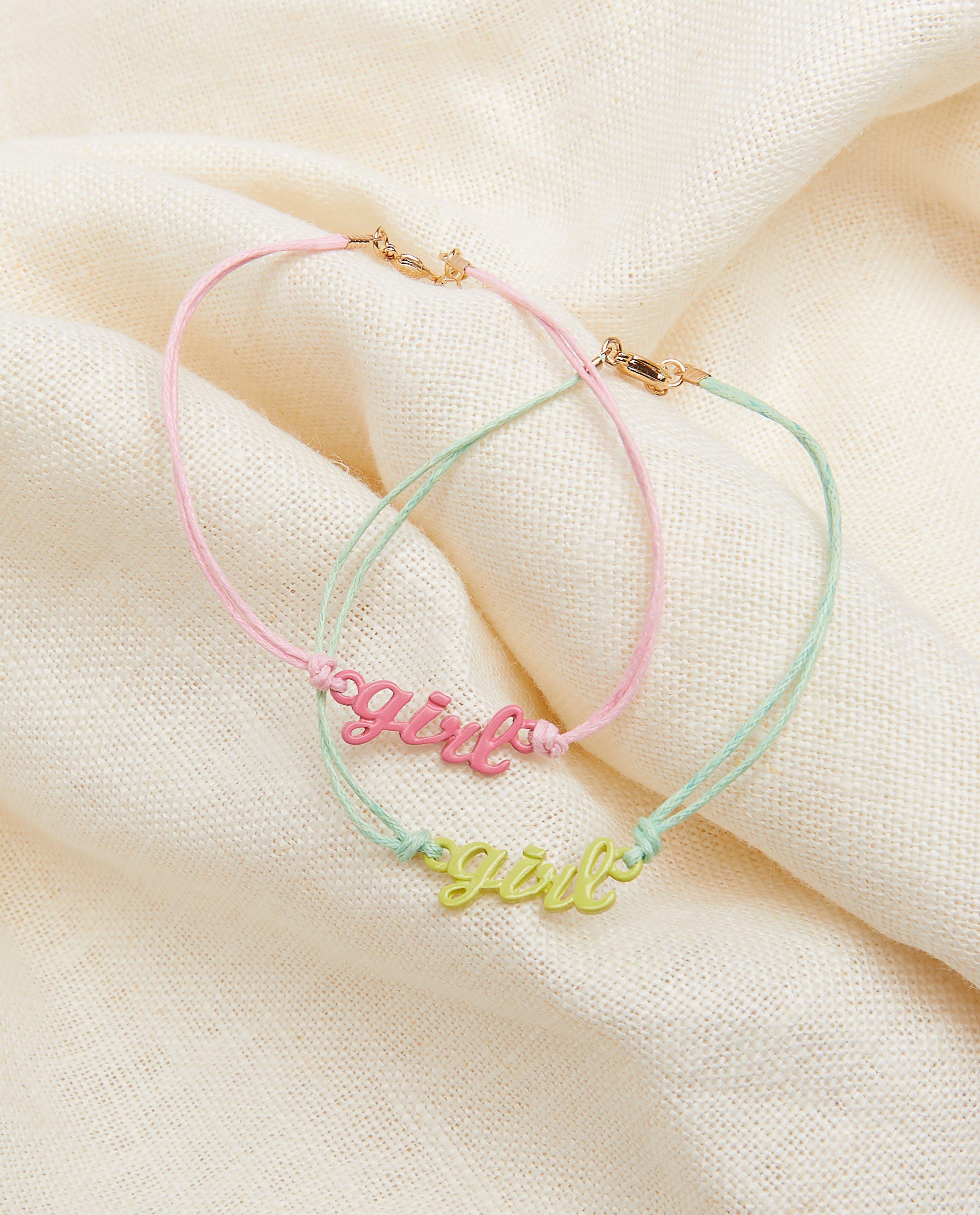 Setje van 2 armbandjes Communie - null - Milla Star