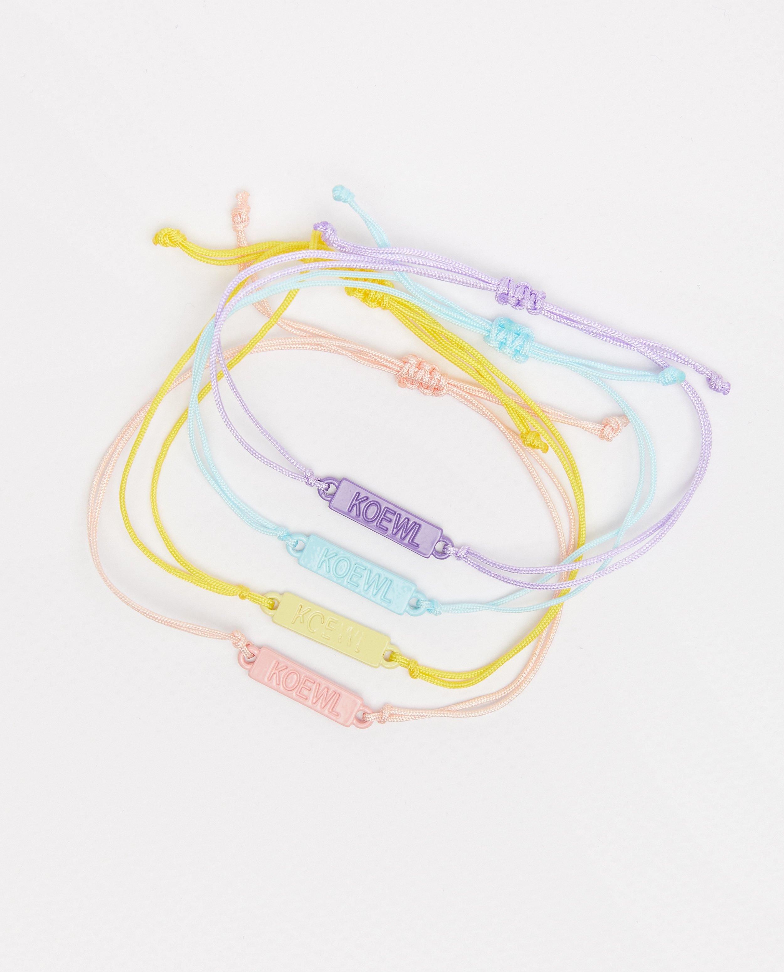 Setje van 4 armbandjes - null - Groggy