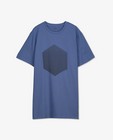 Blauw T-shirt met print - null - Quarterback