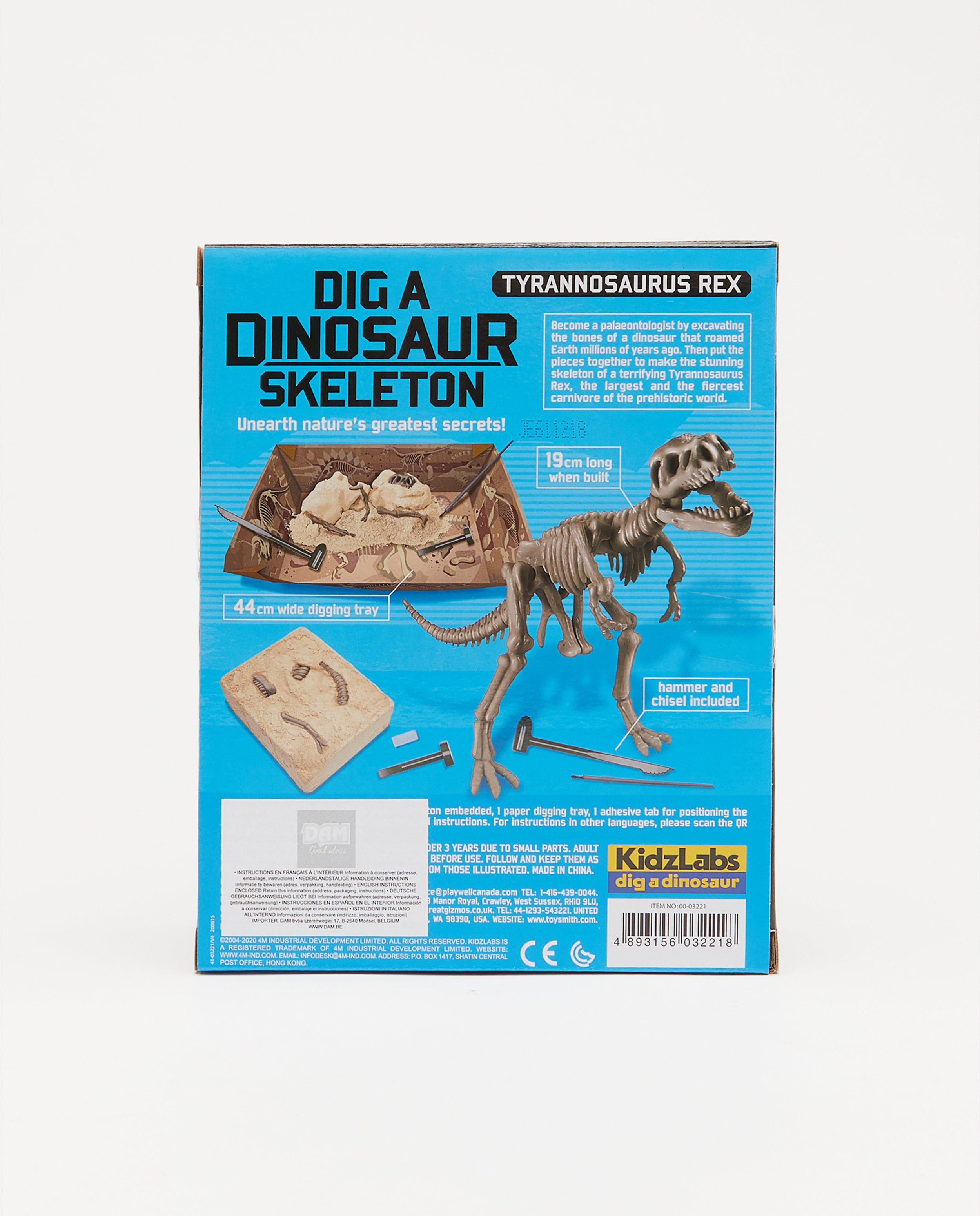 Gadgets - Graaf je dino op 4M Kidzlabs, tyrannosaurus rex (ENG)