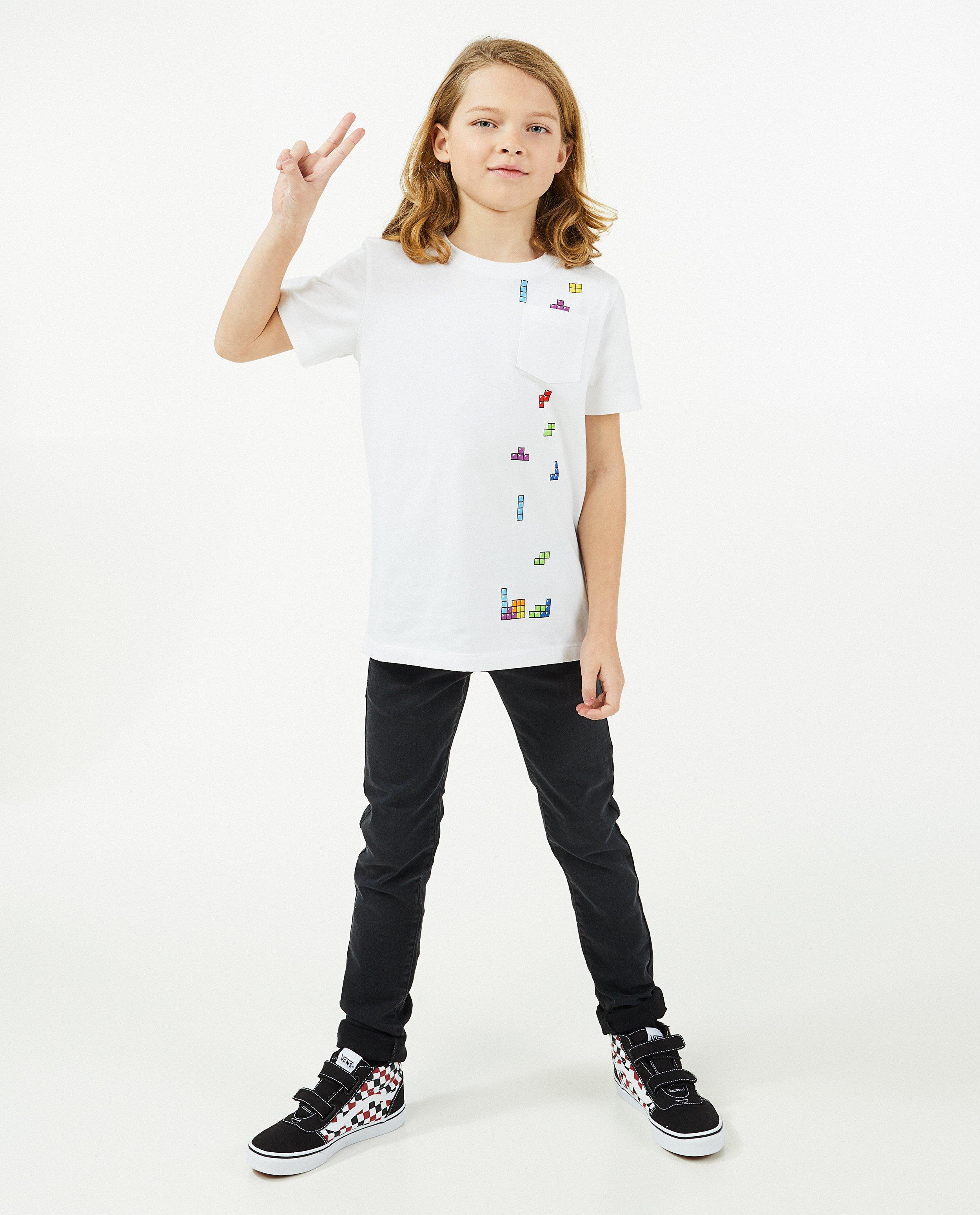 T-shirt à imprimé Tetris - null - Tetris