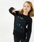 Sweaters - Zwarte longsleeve Pac-man
