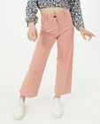 Jeans - Donkerroze culotte