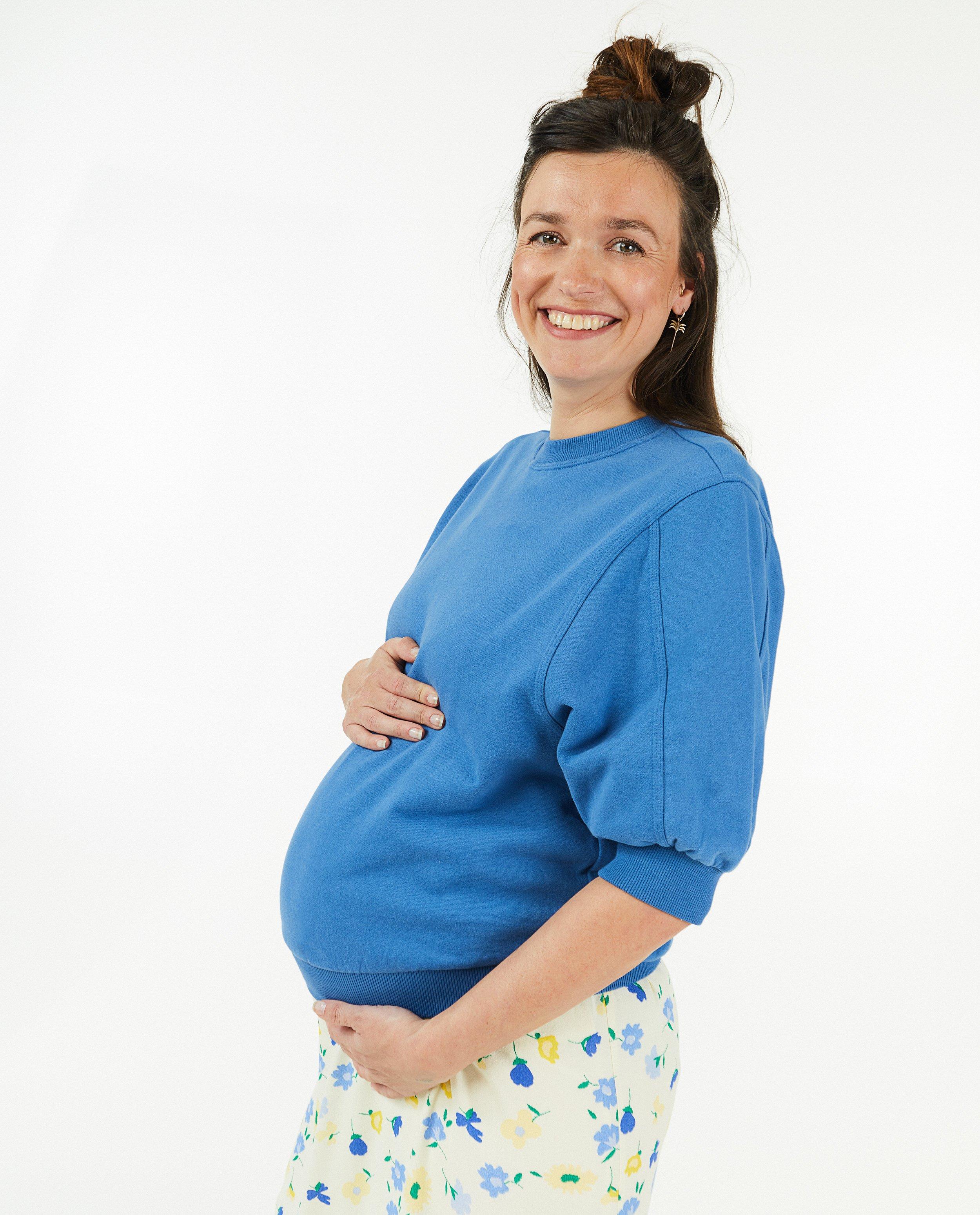Sweats - Sweat bleu Atelier Maman