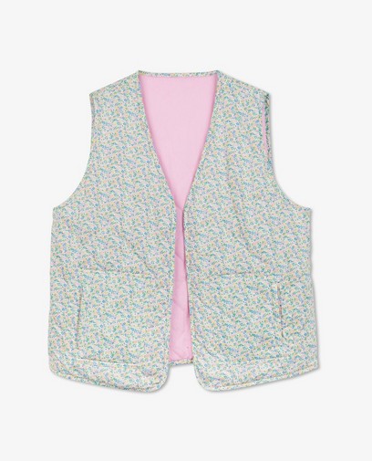 Omkeerbare quilted gilet