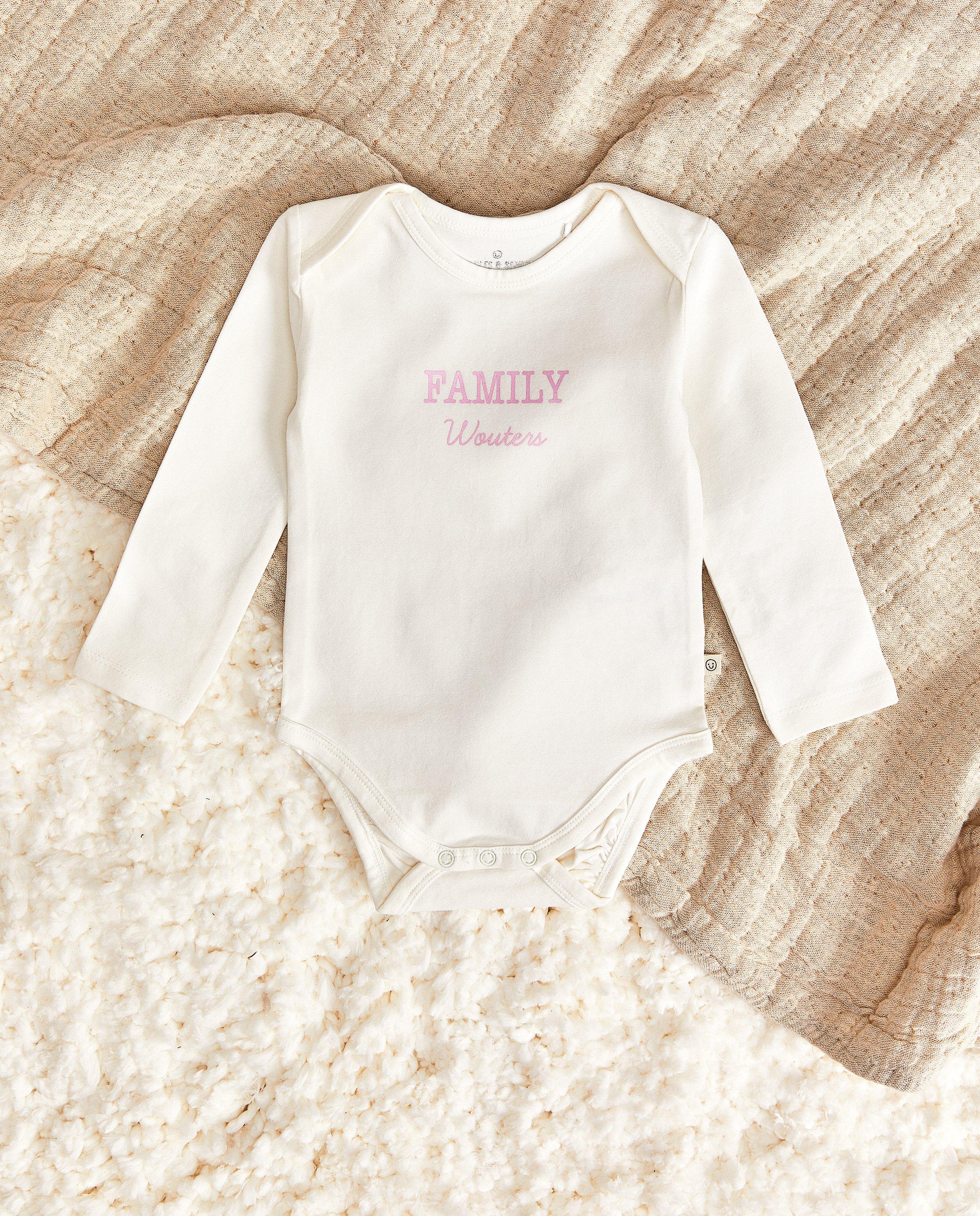 Personaliseerbare romper, Studio Unique - met overslagje - Cuddles and Smiles