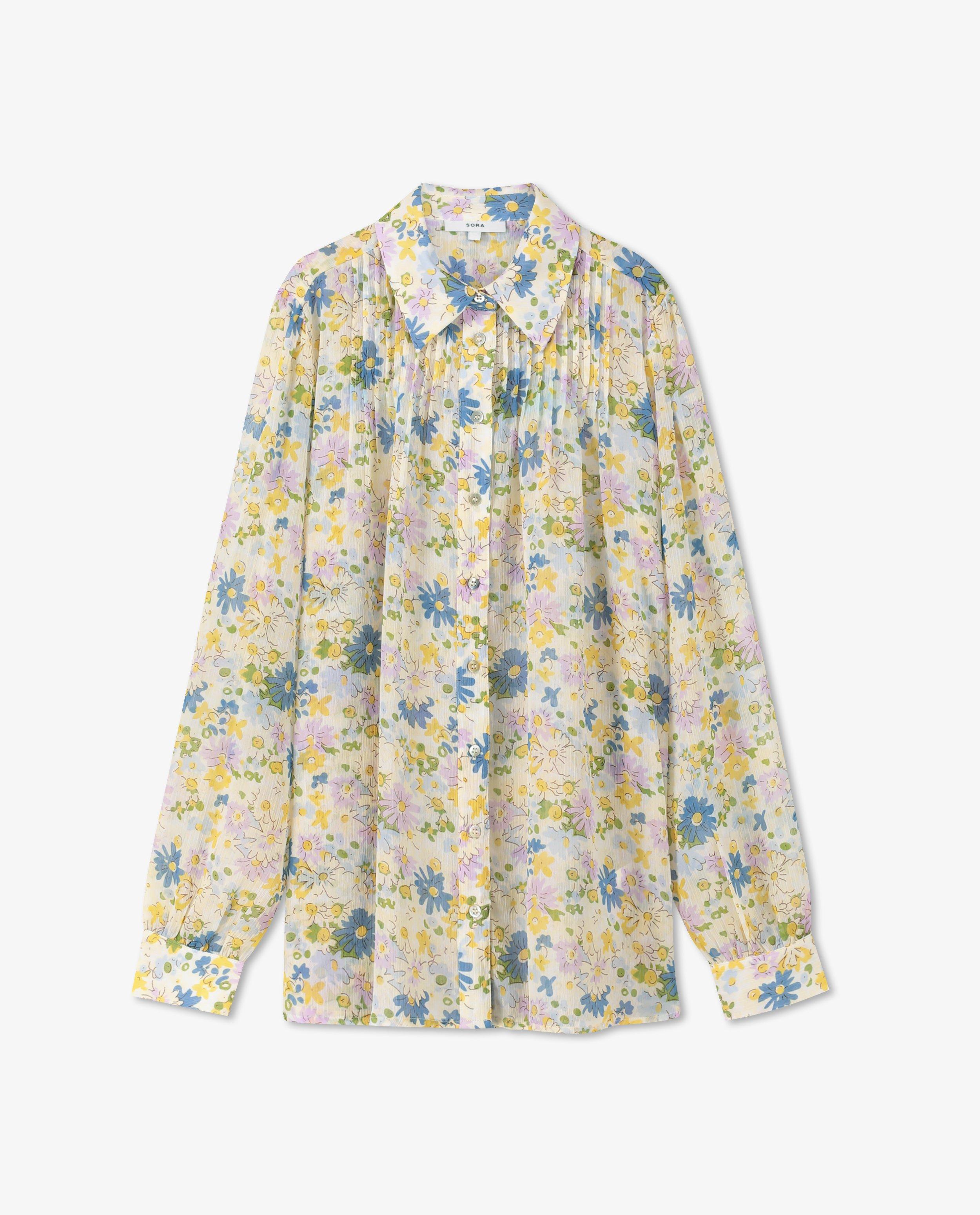 Hemden - Hemd met bloemenprint Sora