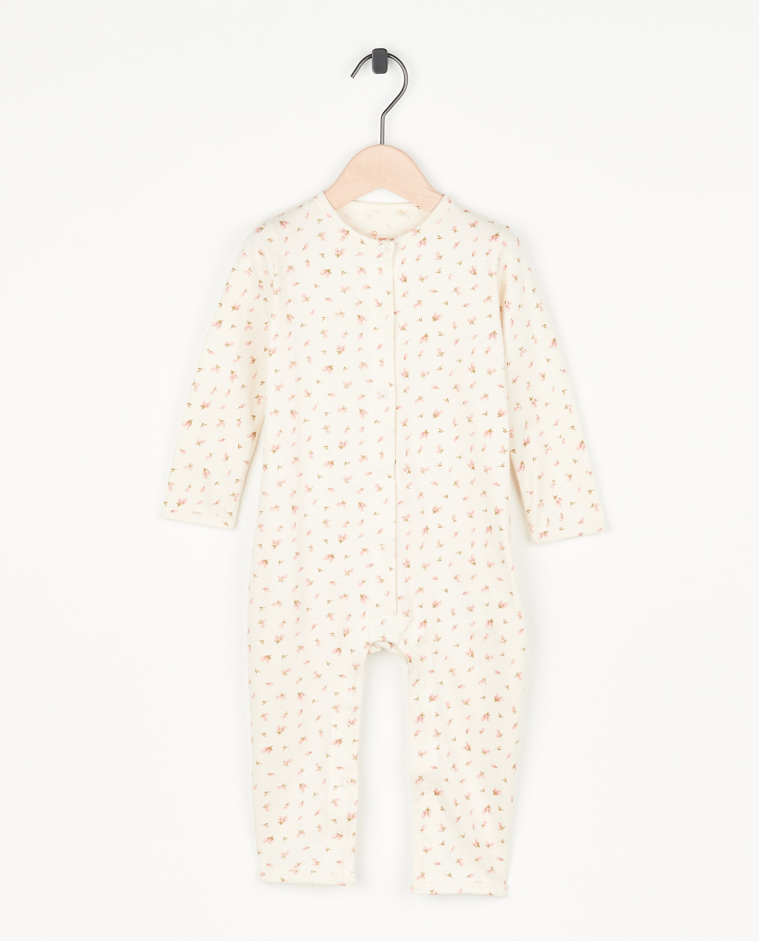 Pyjama écru à imprimé fleuri - null - Cuddles and Smiles