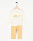 Pyjama met print en opschrift - null - Cuddles and Smiles