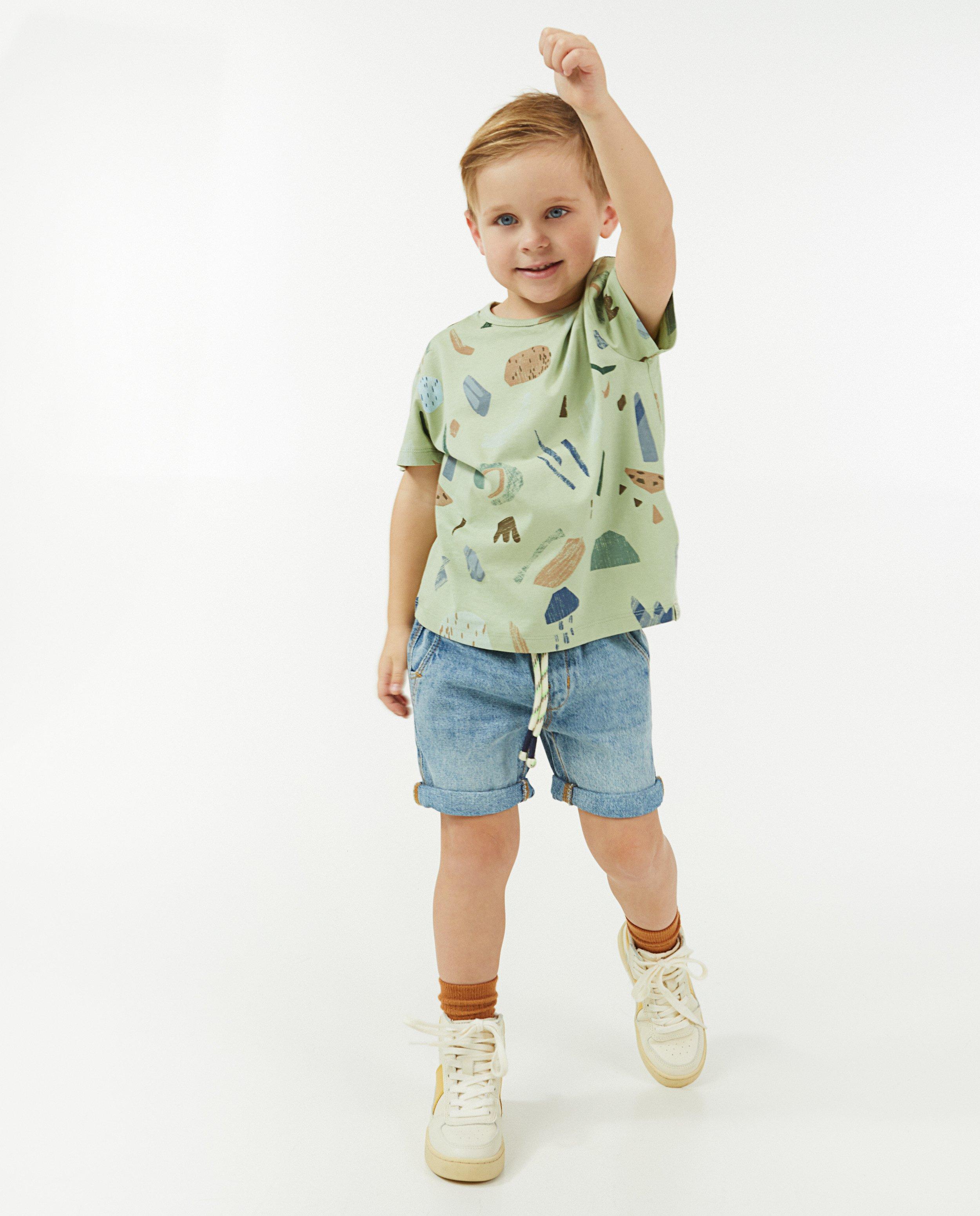 Groen T-shirt met print Wickie - null - Wickie