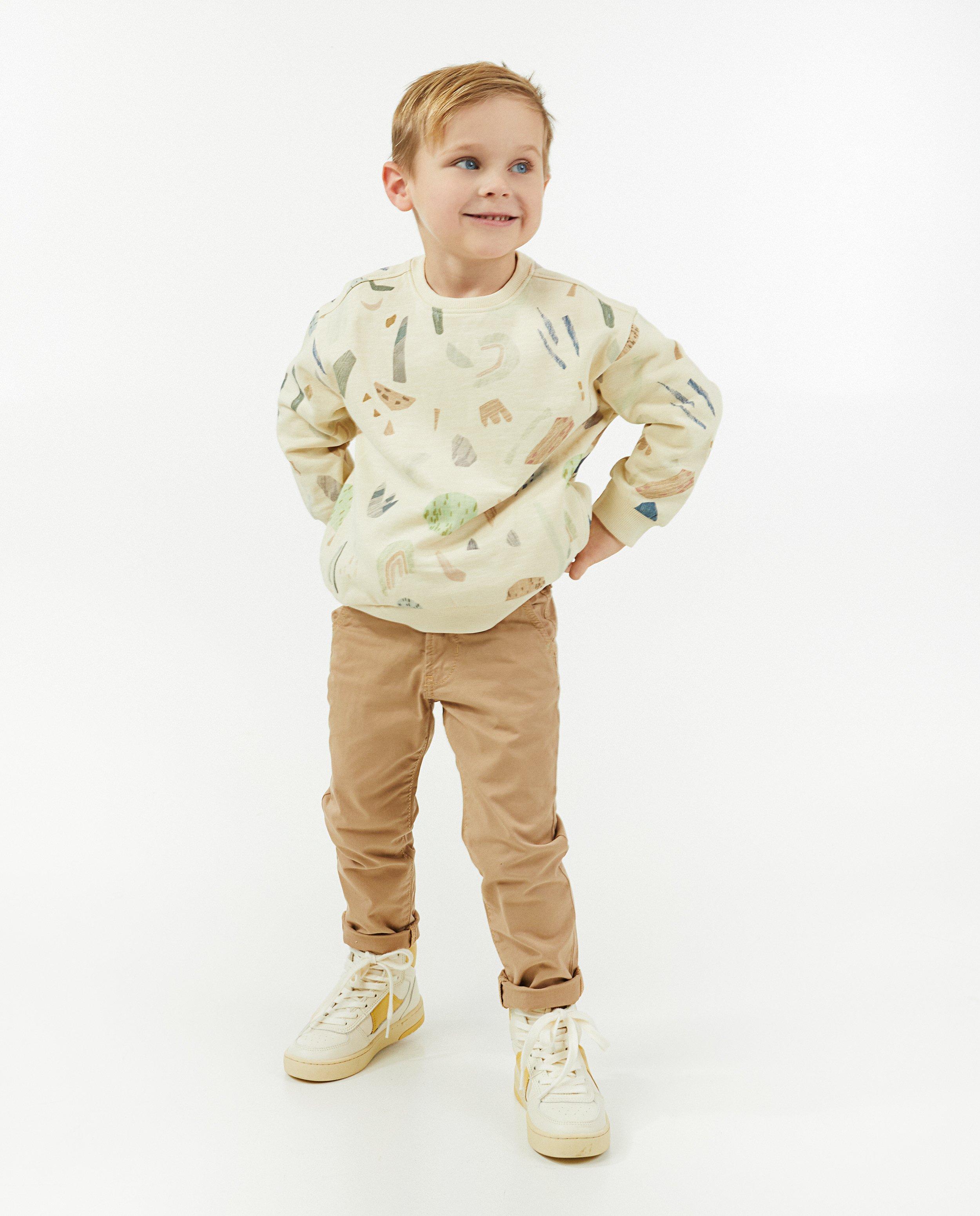 Sweater met print Wickie - null - Wickie