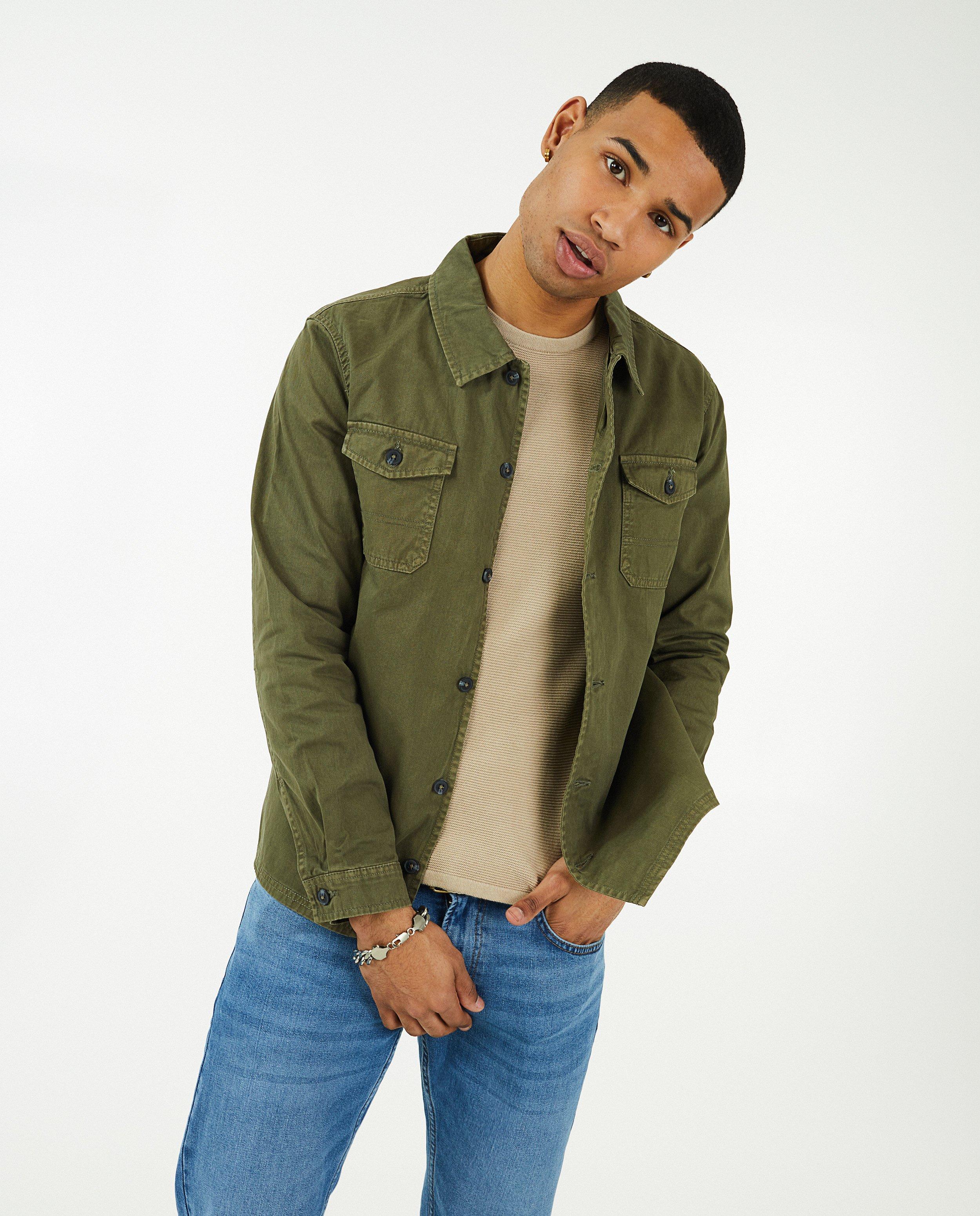 Groen hemd League Danois - Product Detail - khaki - afbeelding nummer 2
