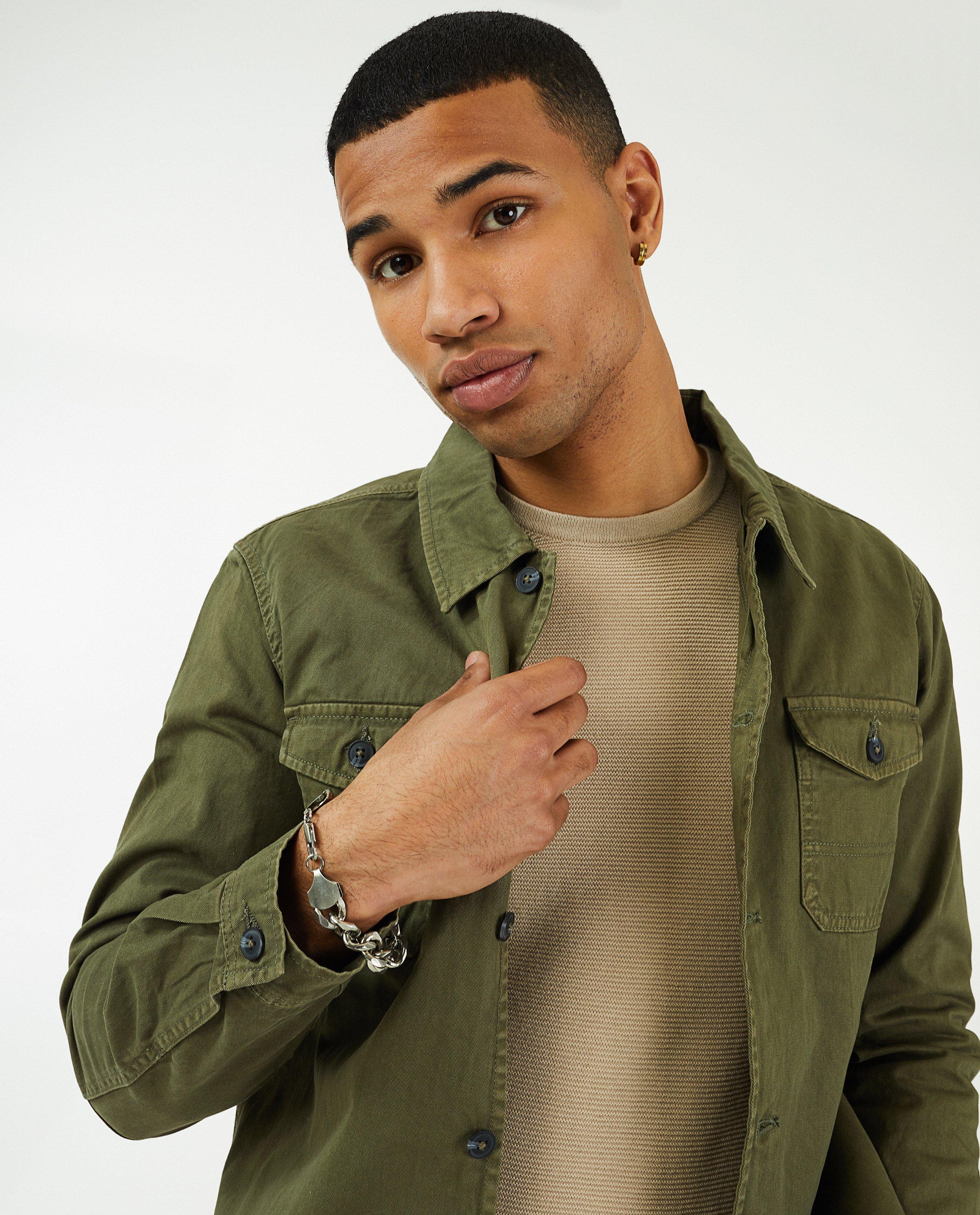 Groen hemd League Danois - Product Detail - khaki - afbeelding nummer 3