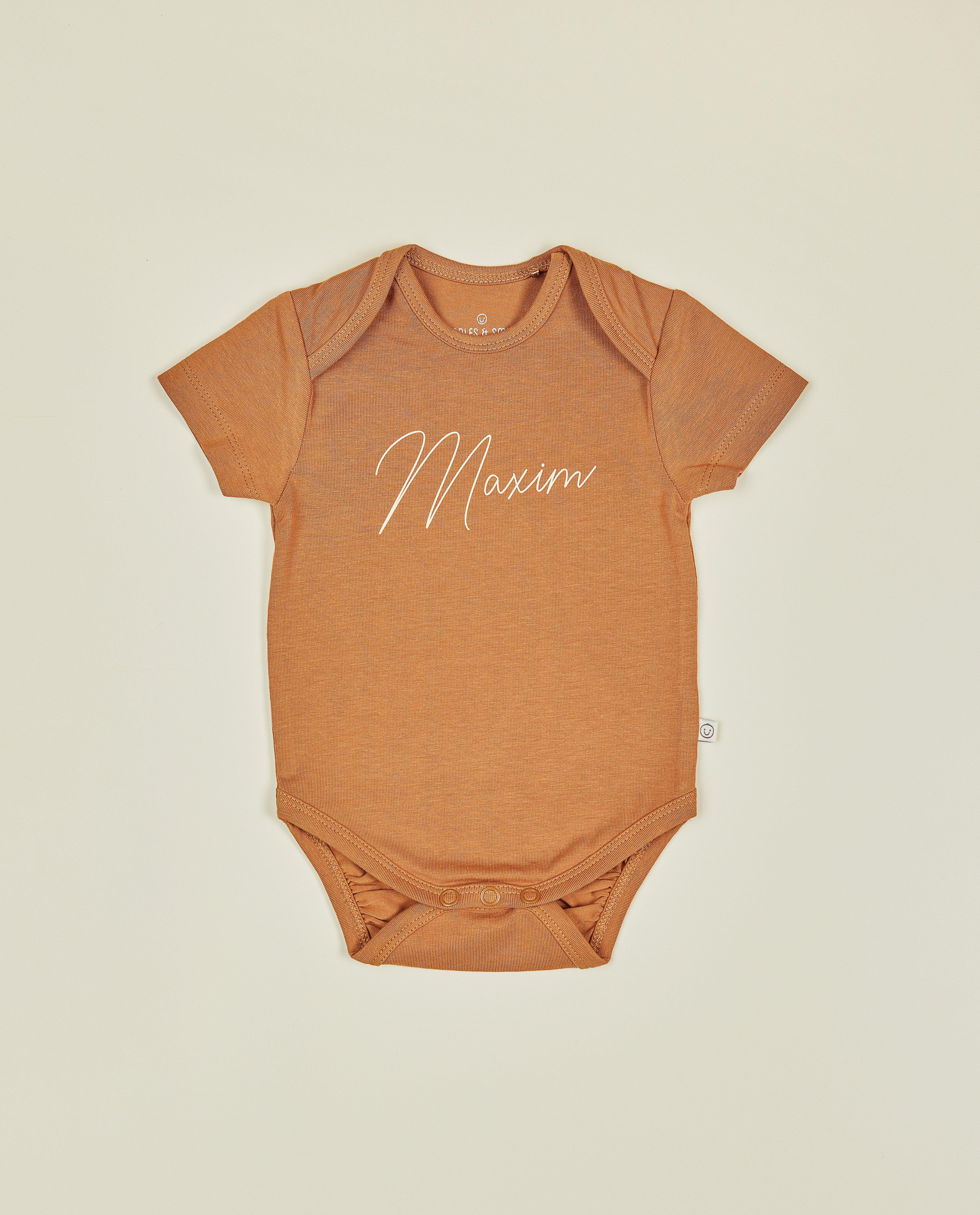 Romper met naam, Studio Unique - null - Cuddles and Smiles