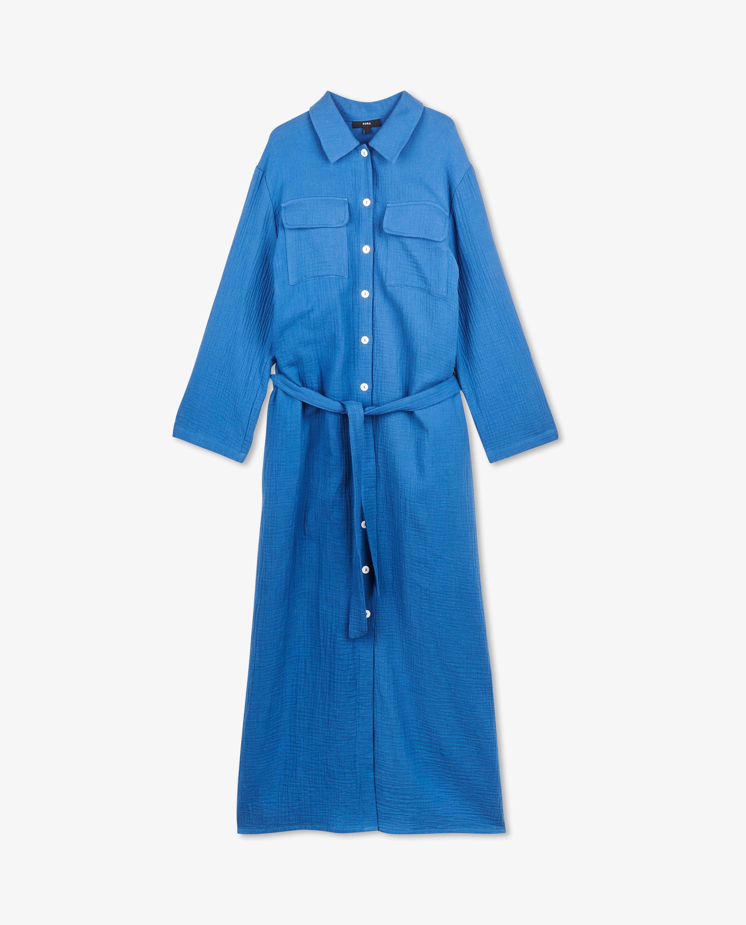 Kleedjes - Blauwe jurk Sora