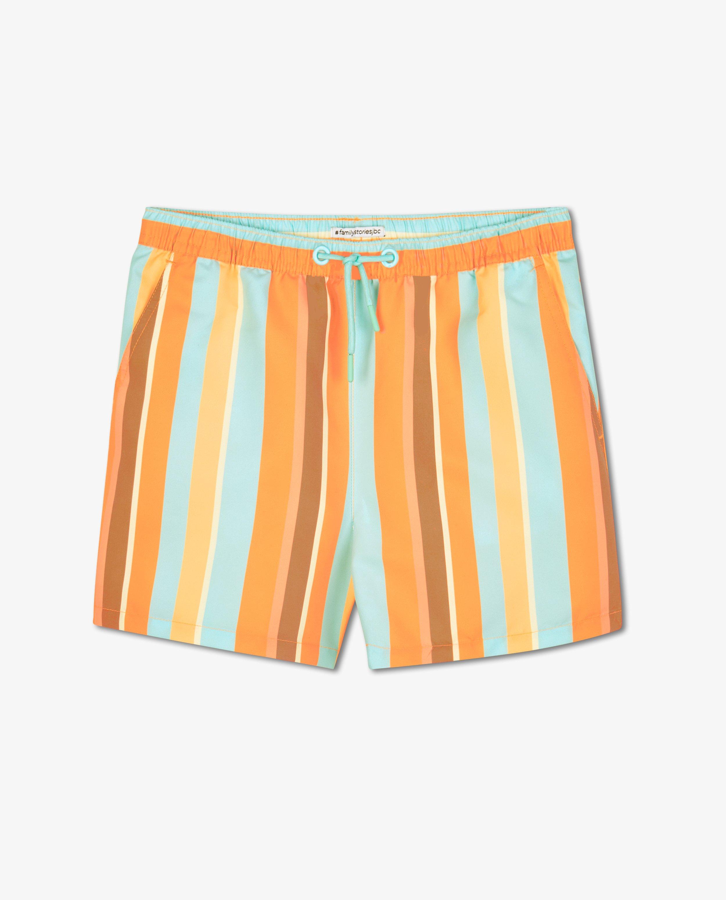 Short de bain rayé, 7-14 ans - null - Familystories