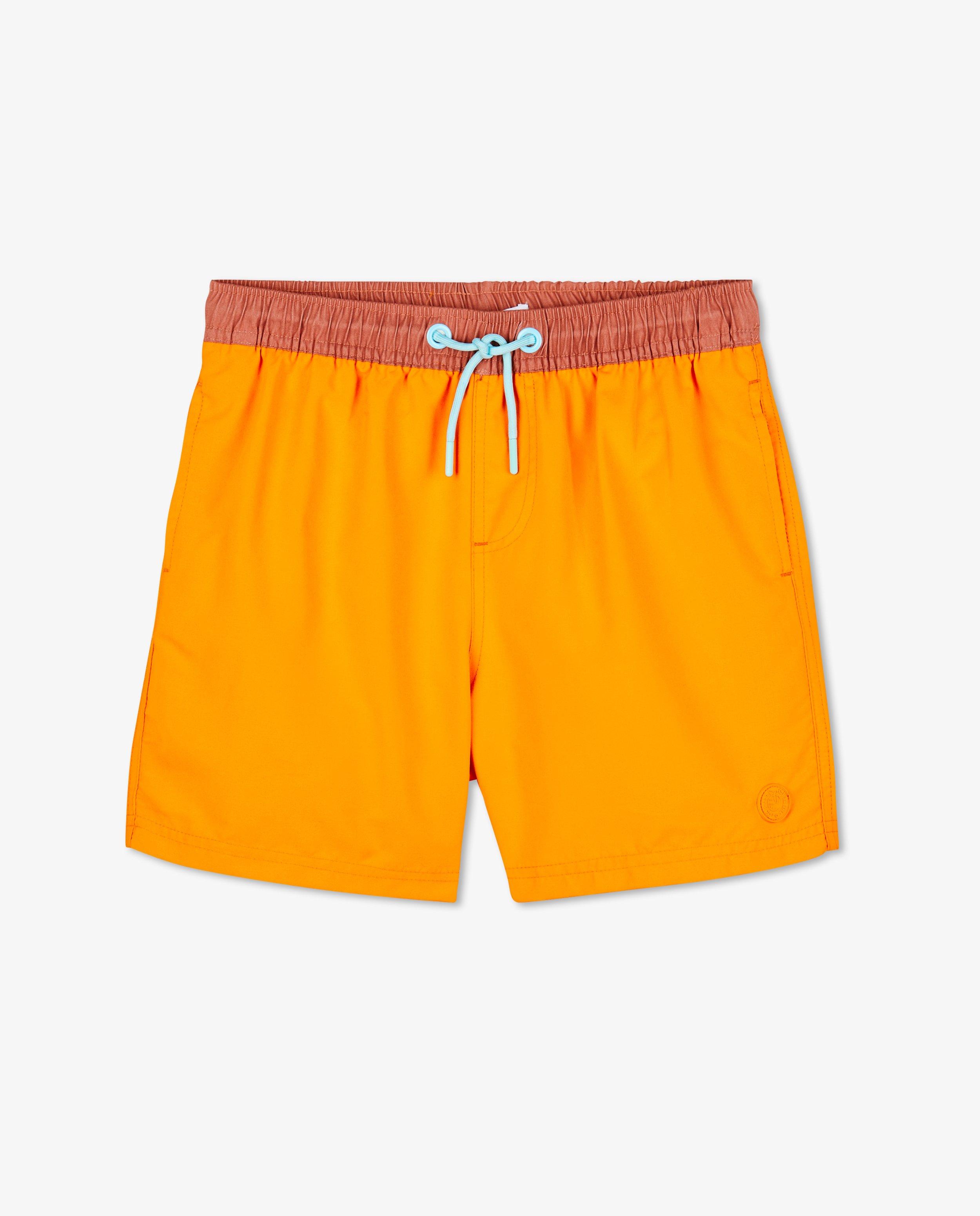 Oranje zwemshort, 7-14 jaar - null - Familystories