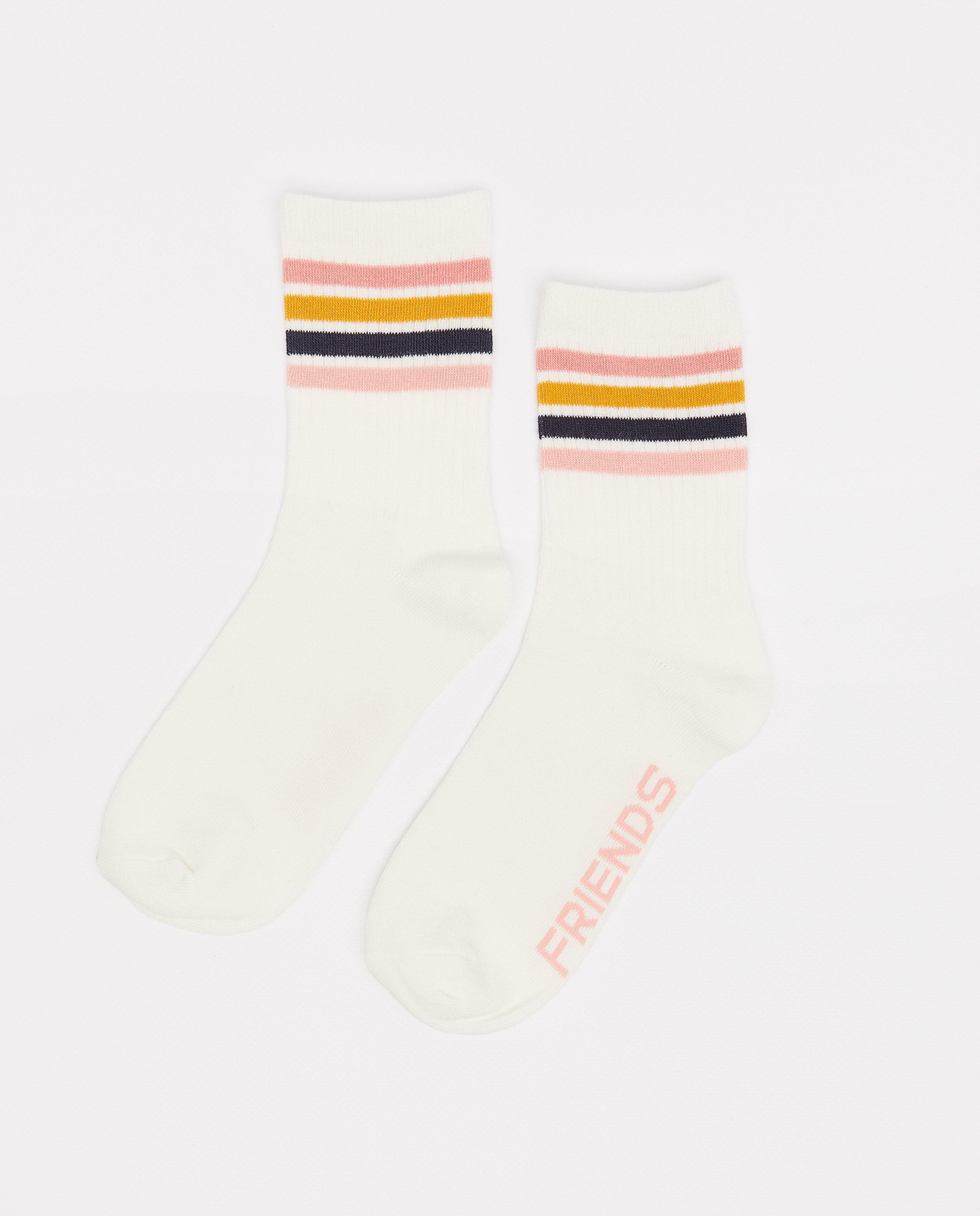 Witte kousen BESTies - null - JBC