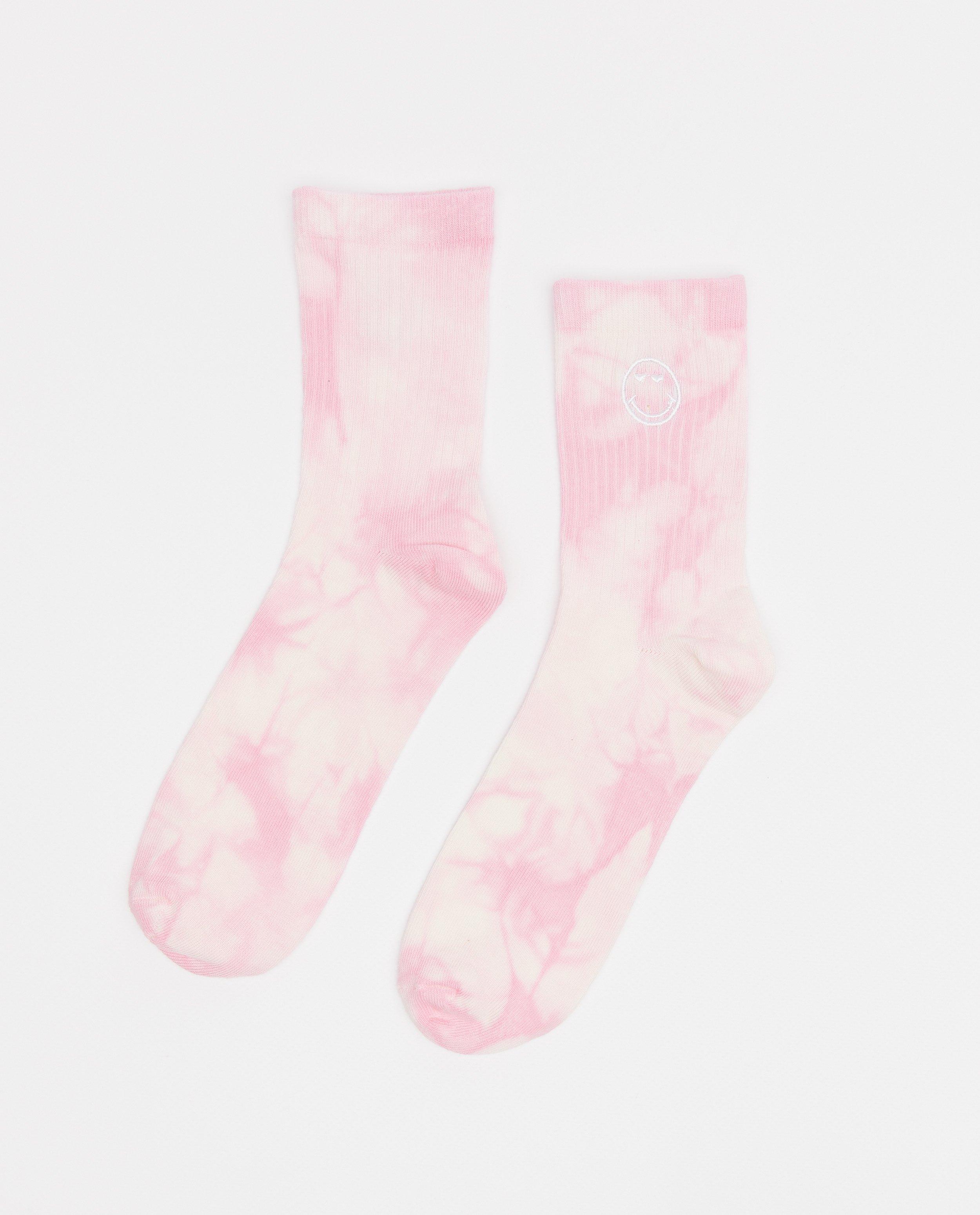 Chaussettes à imprimé tie dye - null - JBC