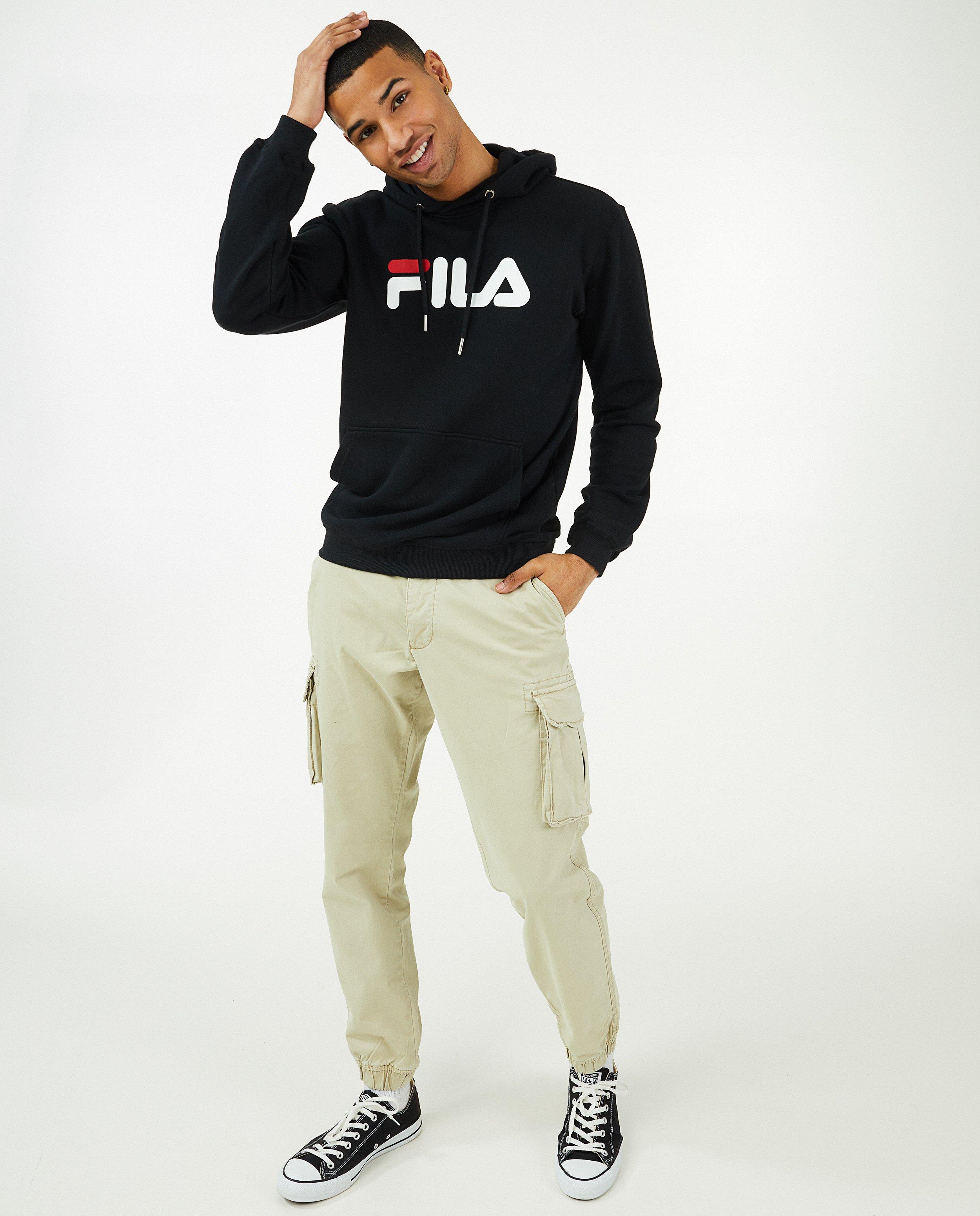 Sweaters - Zwarte sweater Fila