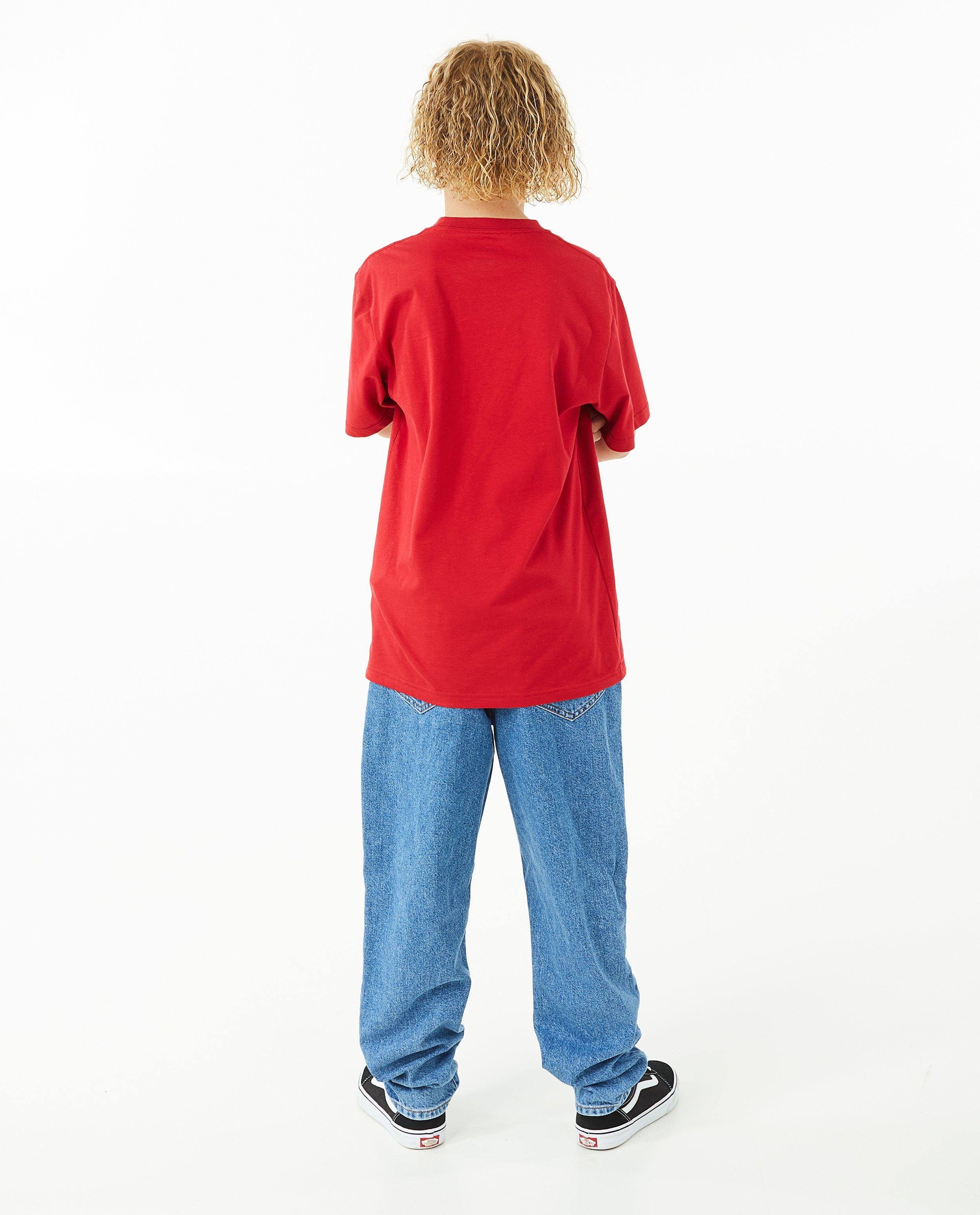 Rood T-shirt Vans - Product Detail - rood - afbeelding nummer 4