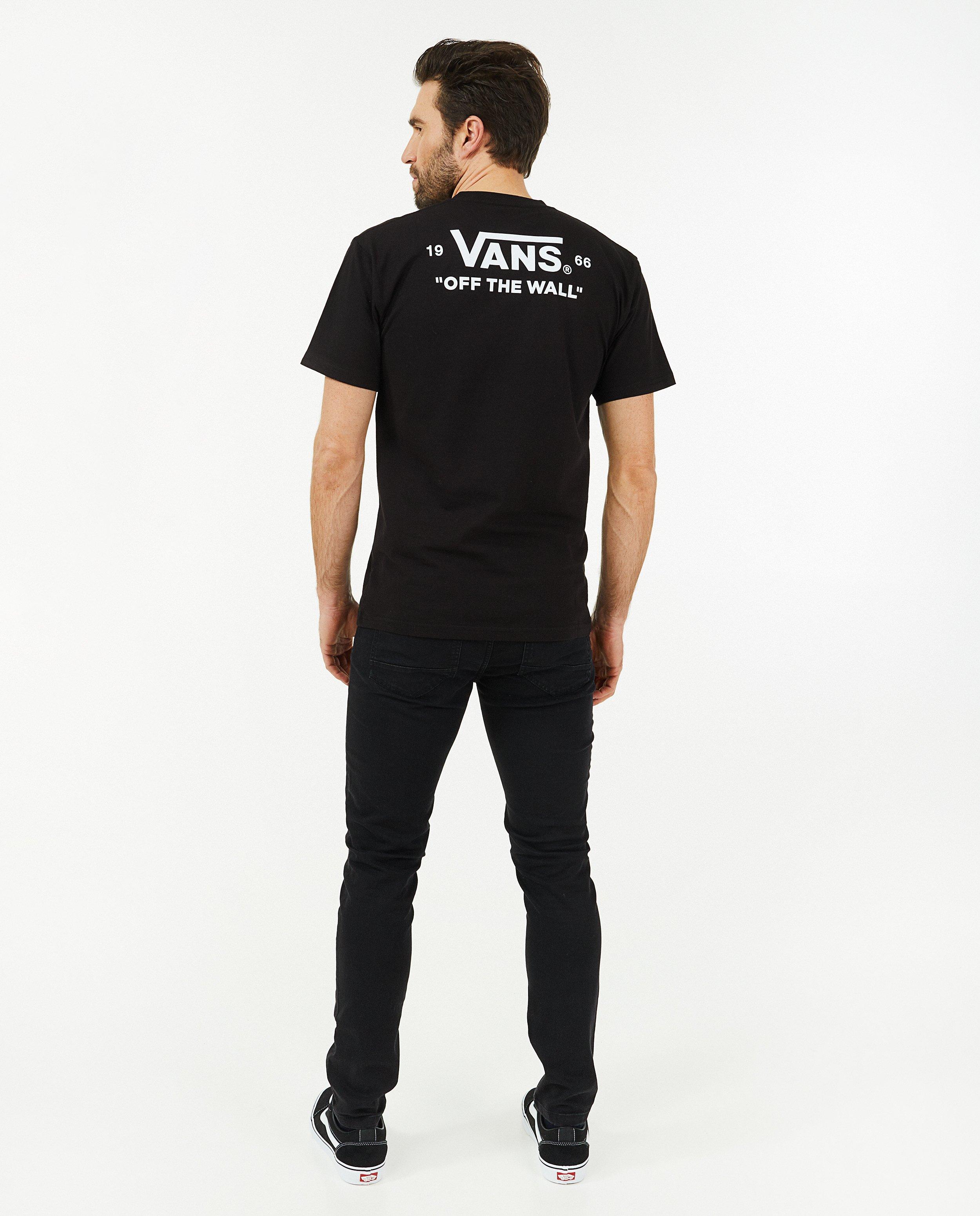 T-shirts - T-shirt noir à imprimé Vans